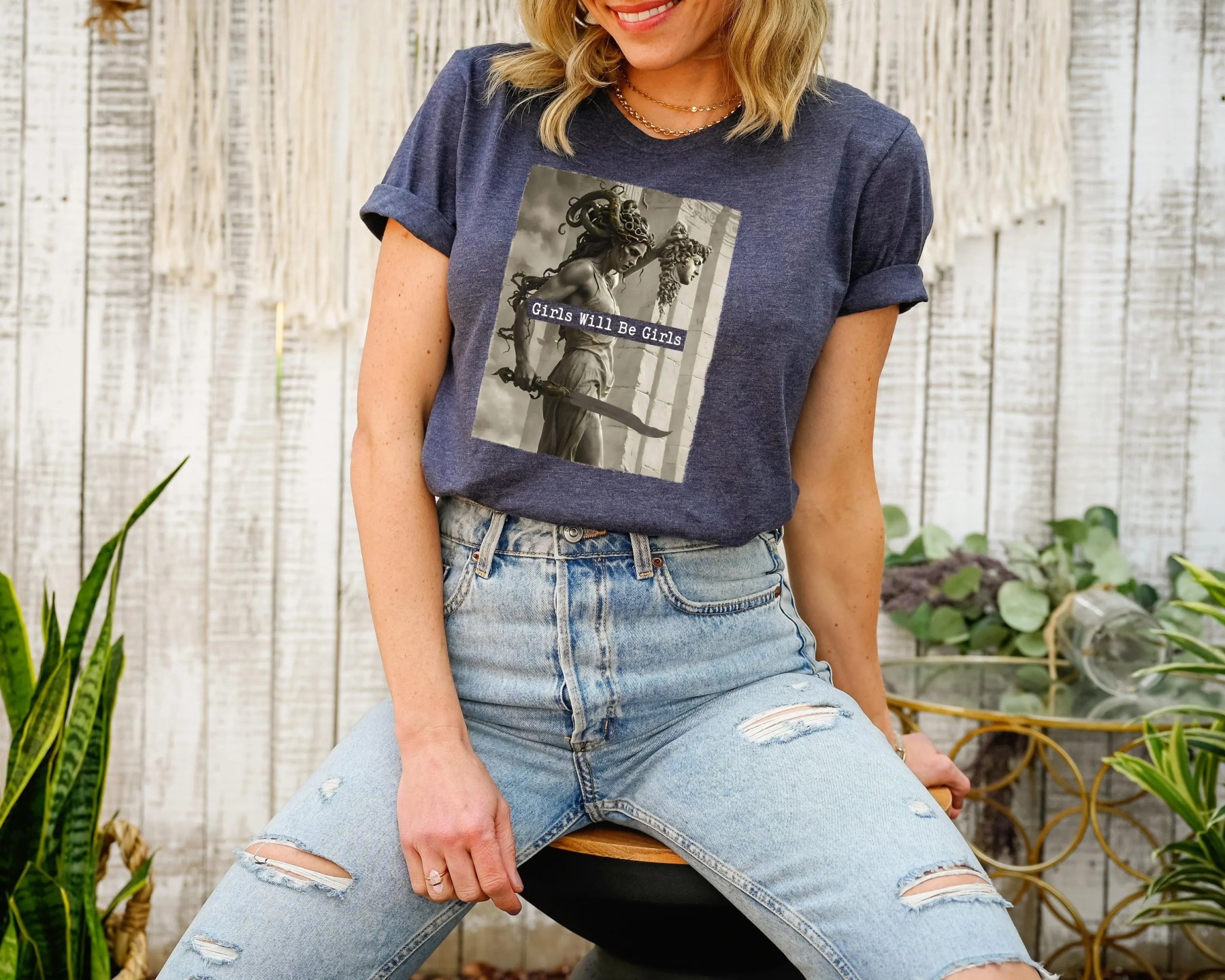 GIRLS WILL BE GIRLS  T-SHIRT