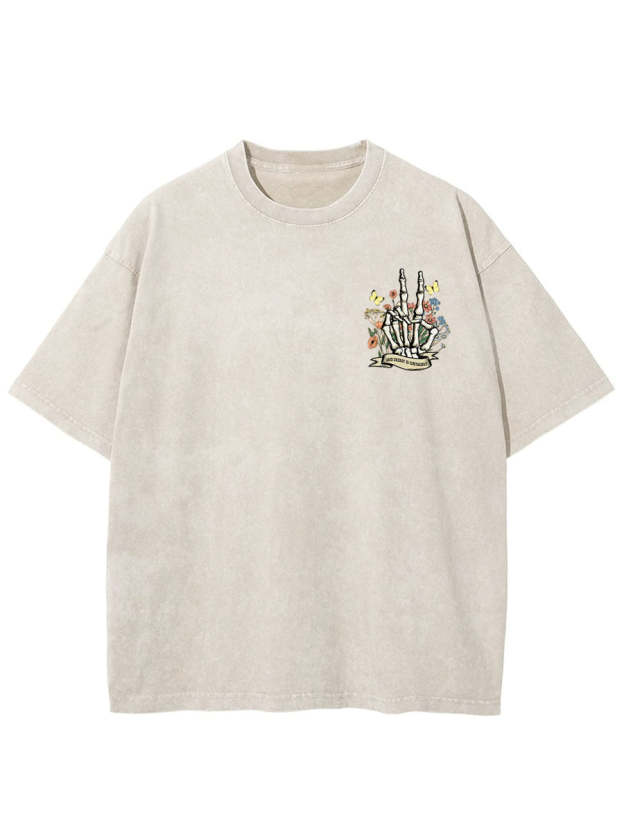 Vintage Good Energy Is Contagious Washed T-Shirt