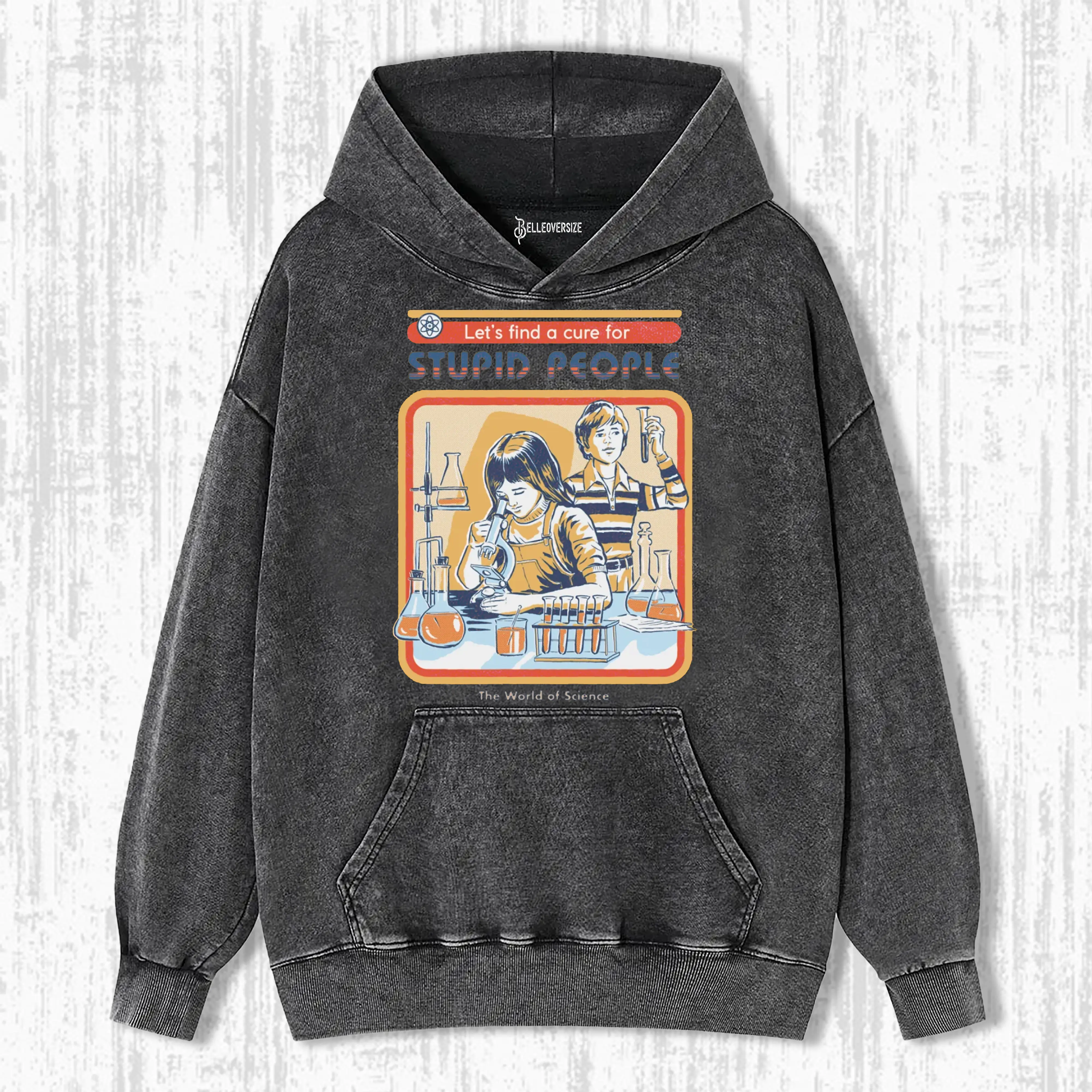 A CURE FOR STUPID PEOPLE  HOODIE