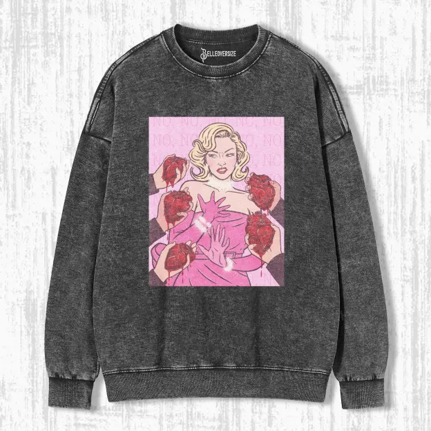 A GIRL DOEST WANT HEARTS SWEATSHIRTS