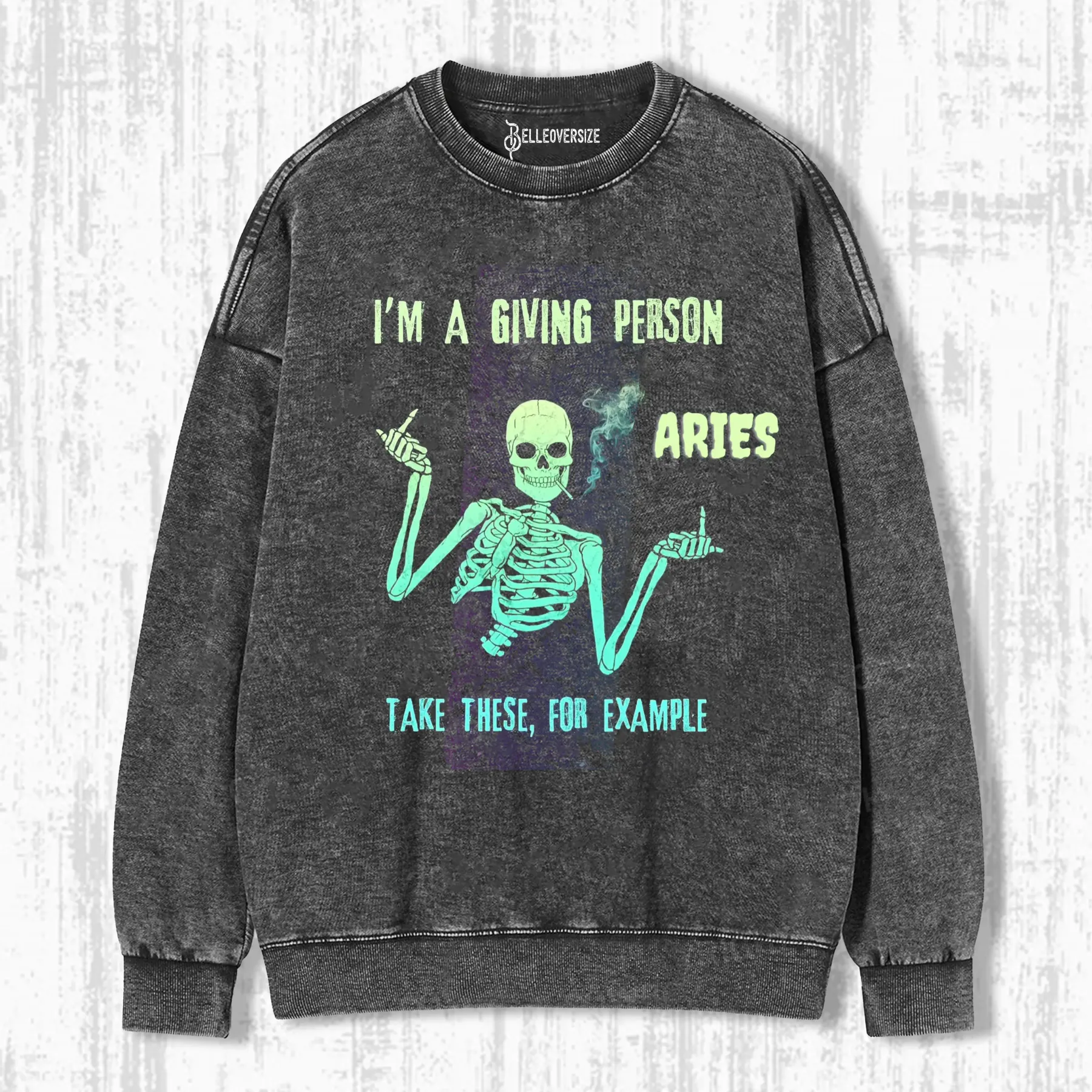 A GIVING PERSON SWEATSHIRTS