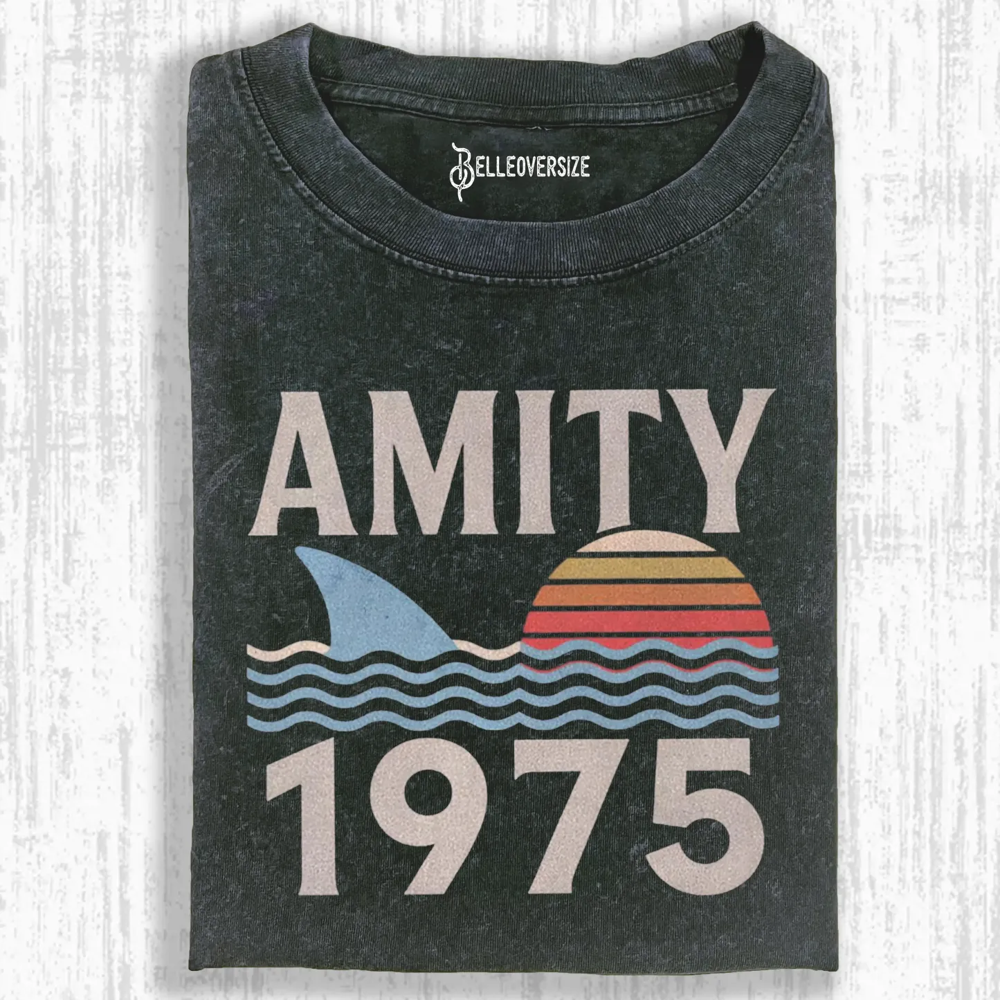 AMITY ISLAND 1975 T-SHIRT