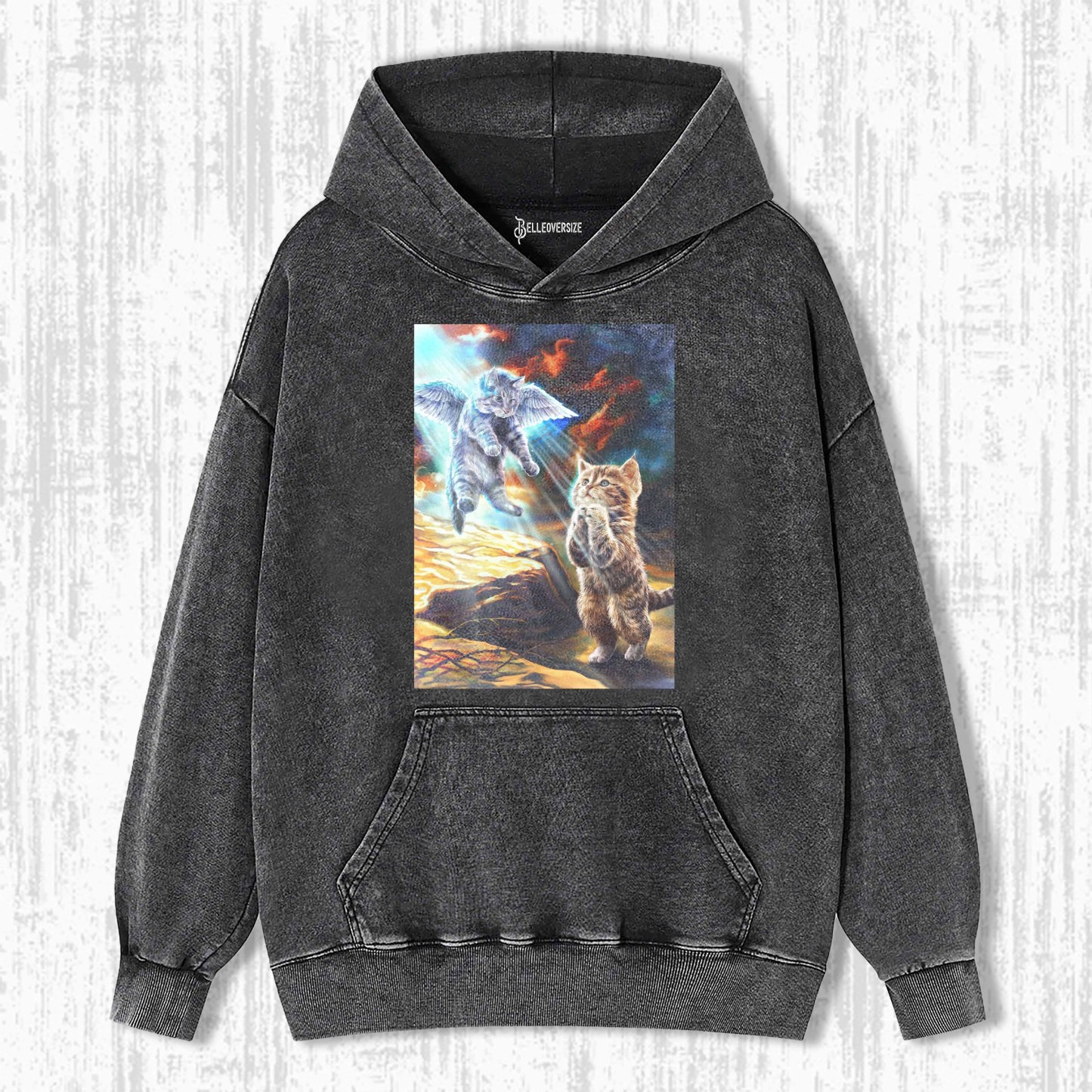 ANGEL CAT BLESSING HOODIE