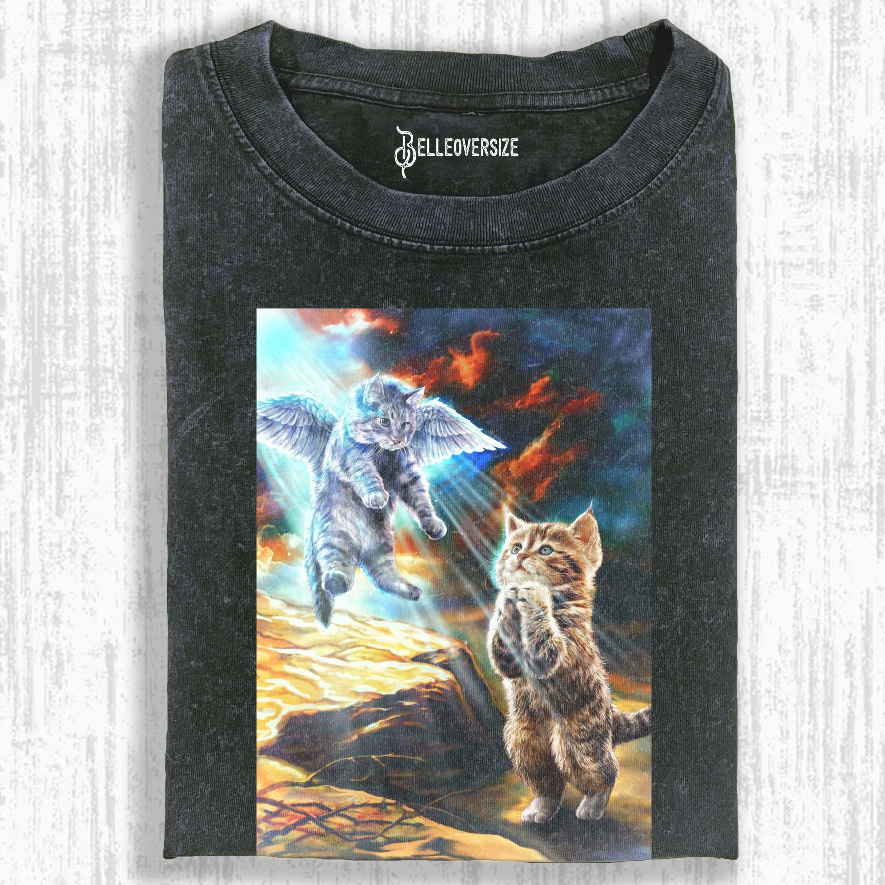 ANGEL CAT BLESSING T-SHIRT