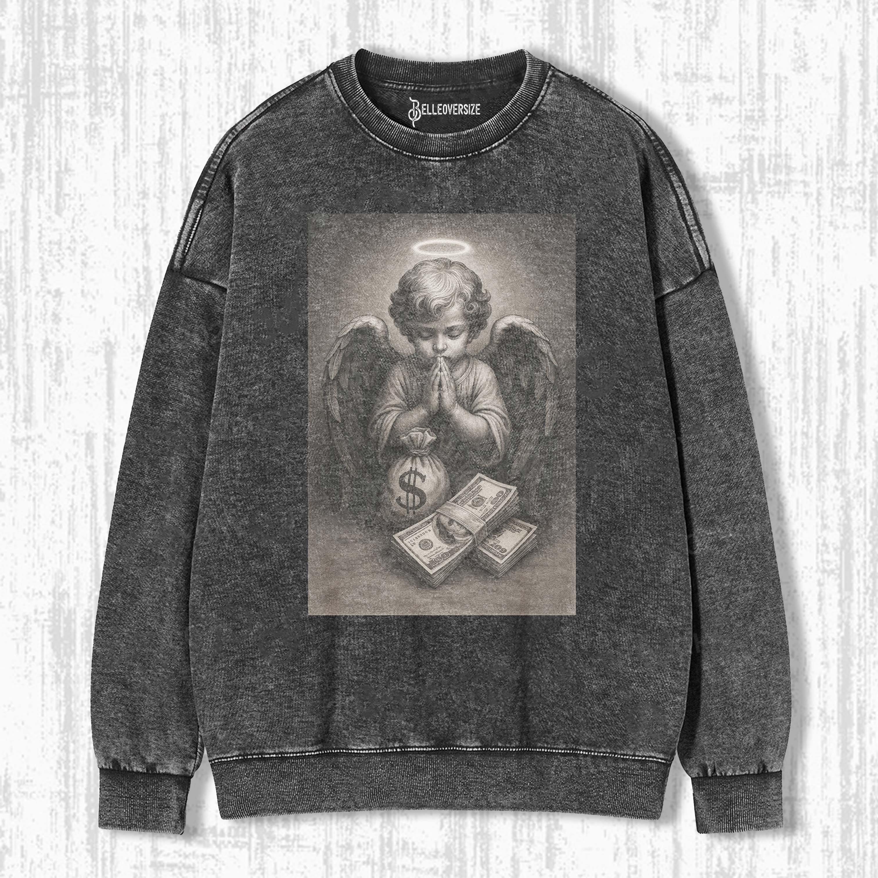 ANGEL OF WEALTH SWEATSHIRTS