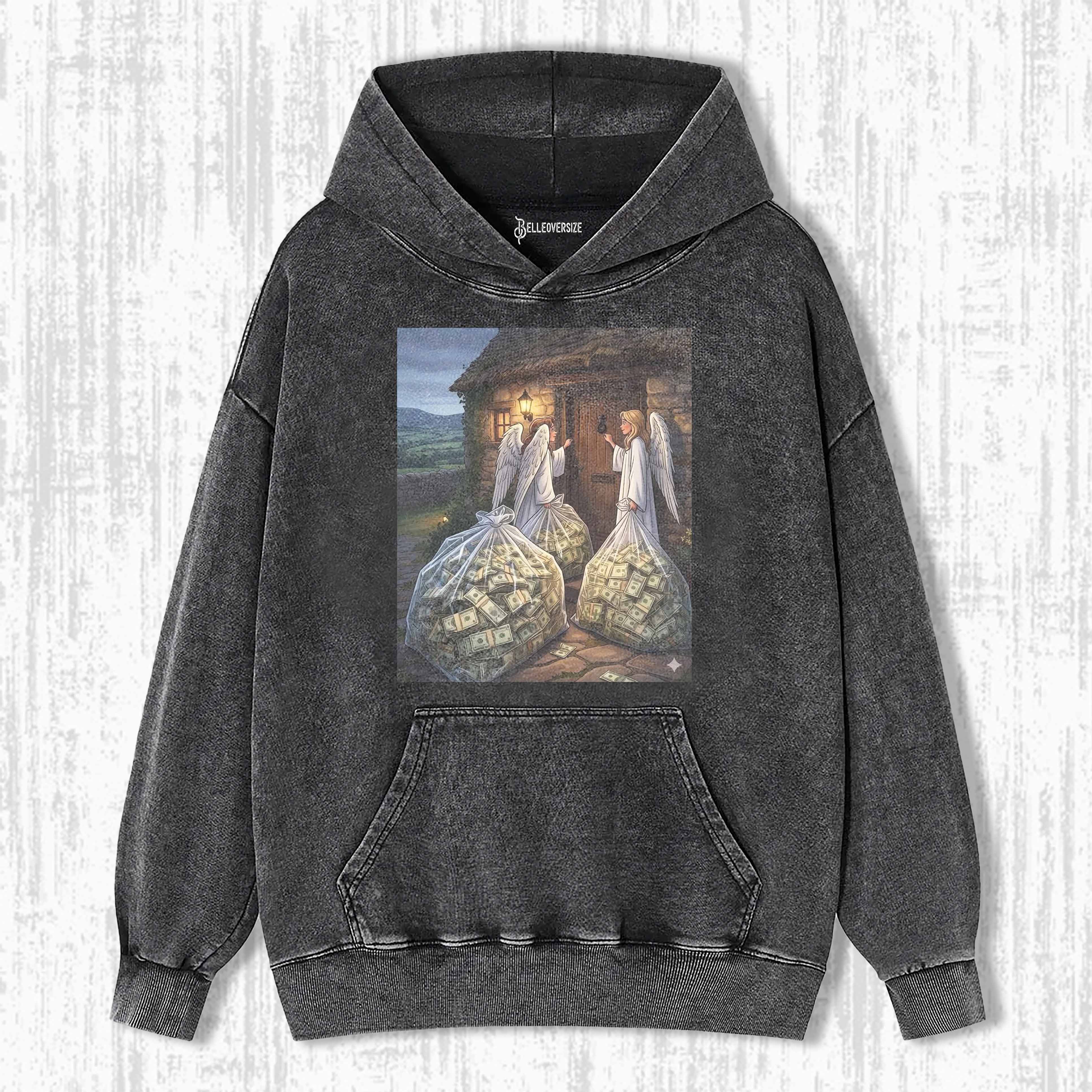 ANGELS BRING ABUNDANCE HOODIE