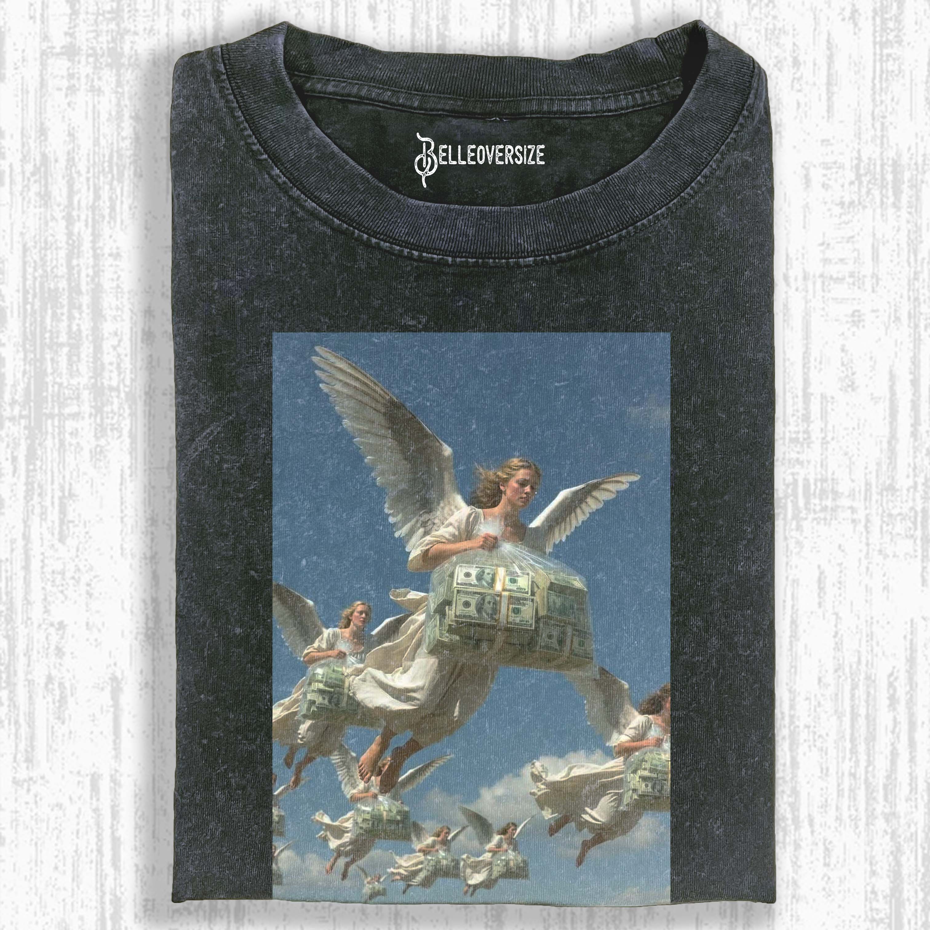 ANGELS BRING ABUNDANCE T-SHIRT
