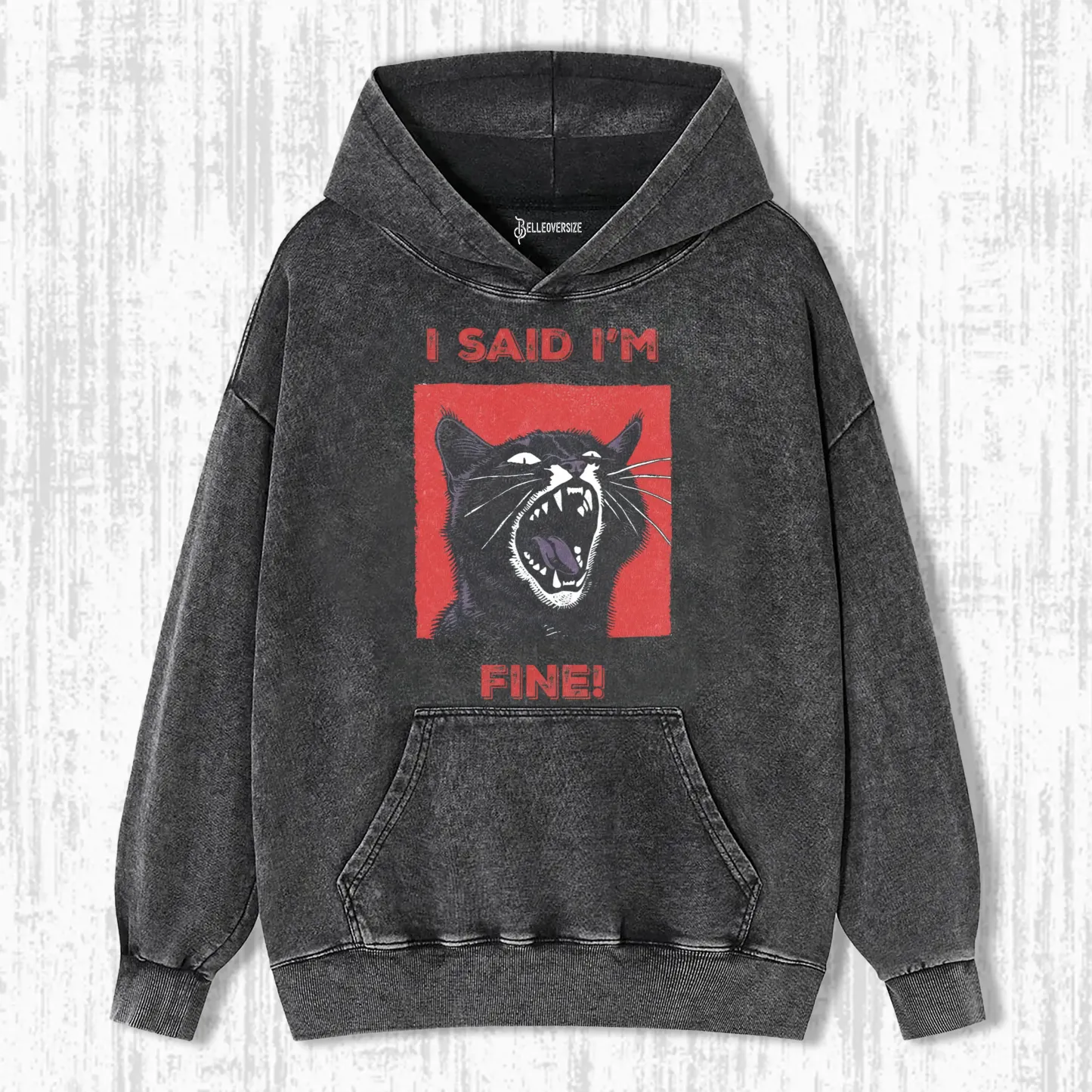 ANGRY CAT HOODIE