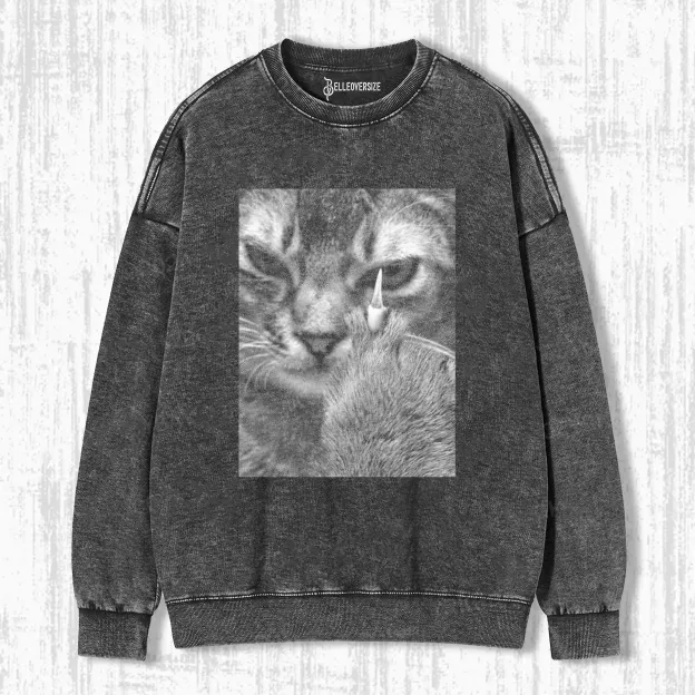 ANGRY CAT SWEATSHIRTS