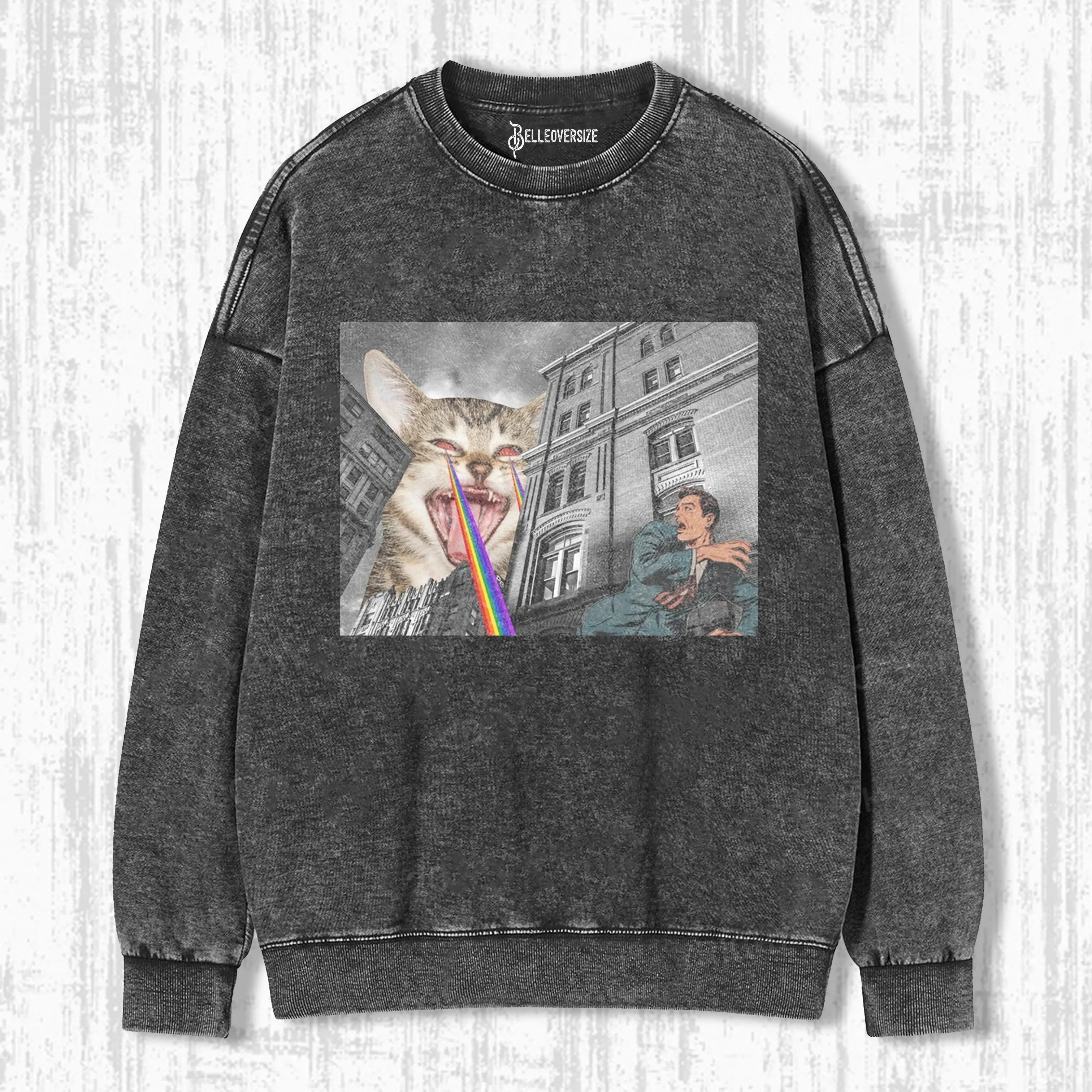 ANGRY CAT SWEATSHIRTS