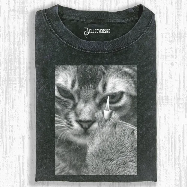 ANGRY CAT T-SHIRT