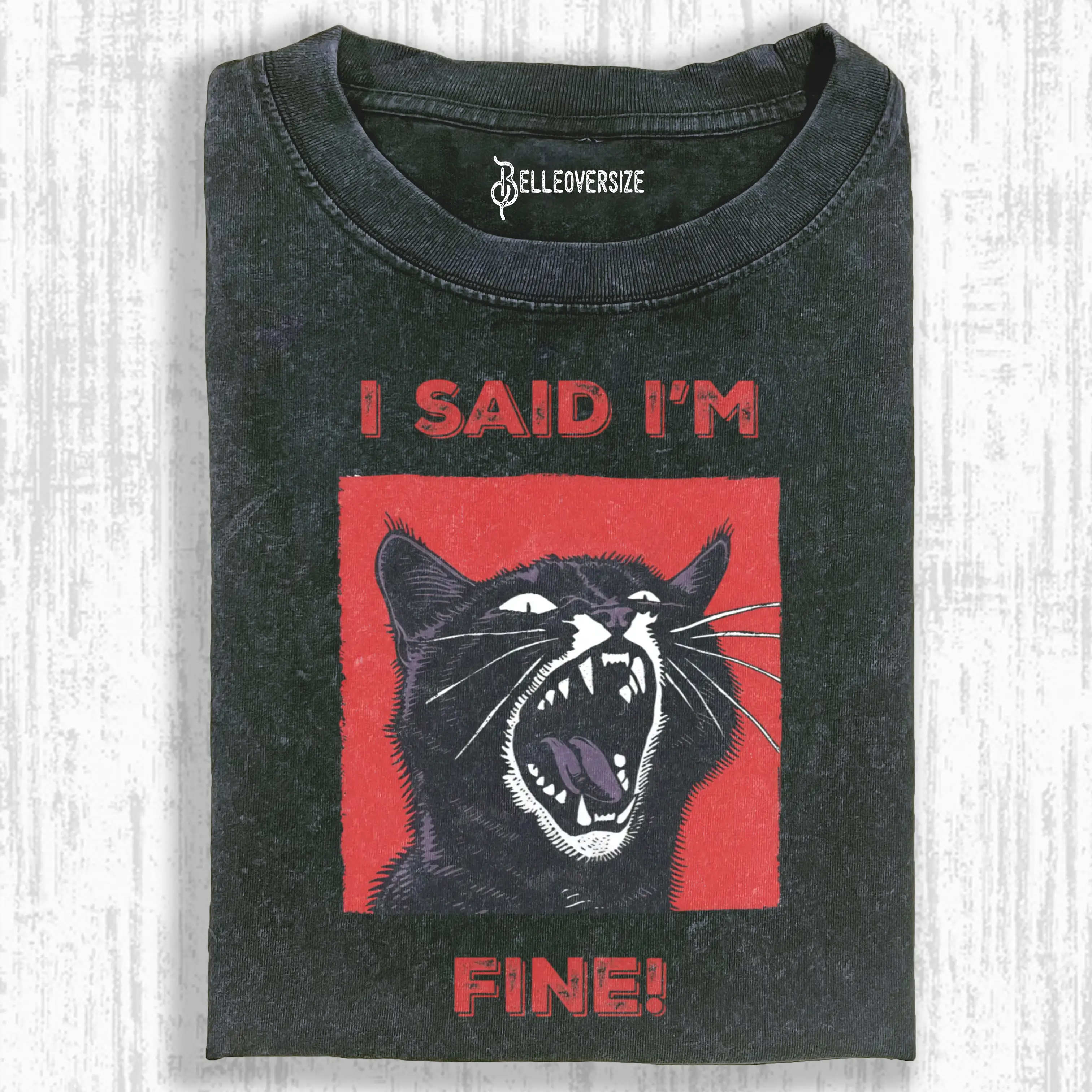 ANGRY CAT T-SHIRT