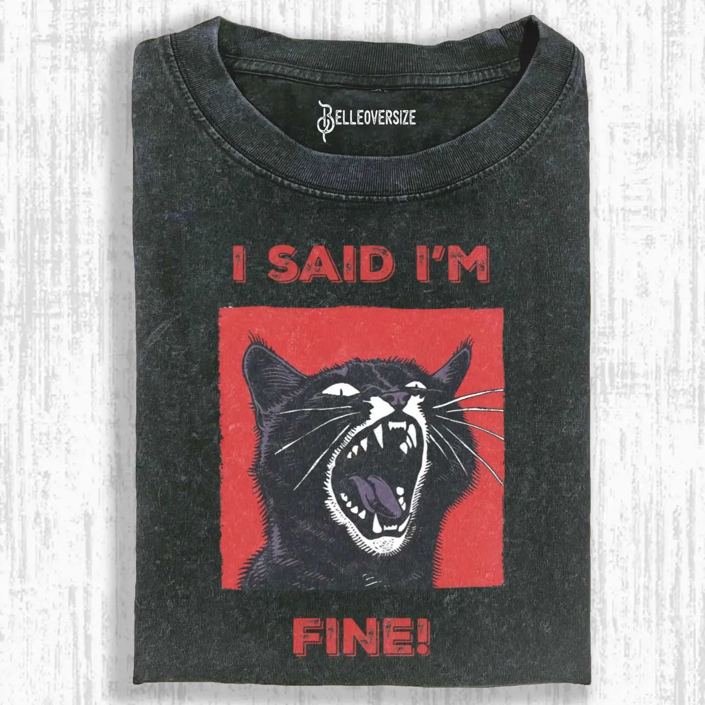 WACKY CAT T-SHIRT