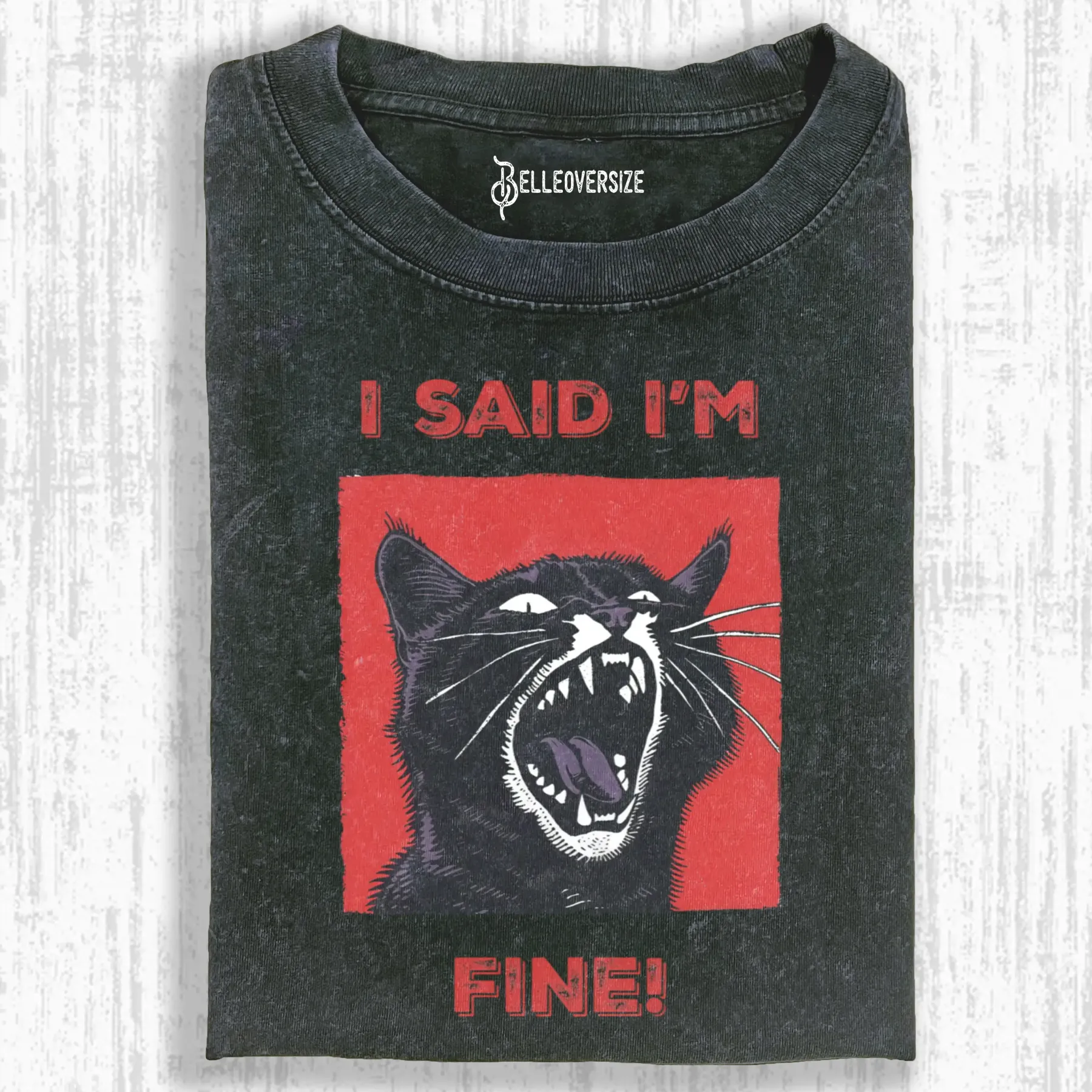 WACKY CAT T-SHIRT