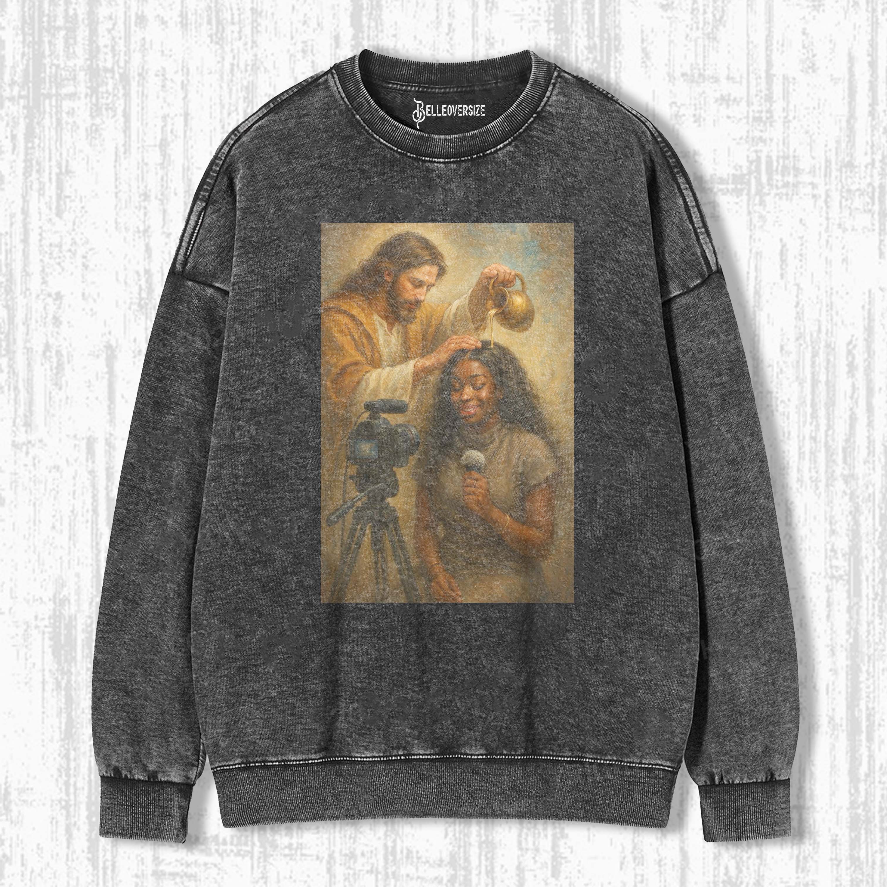 ANOINTED FOR THE CAMERA SWEATSHIRTS