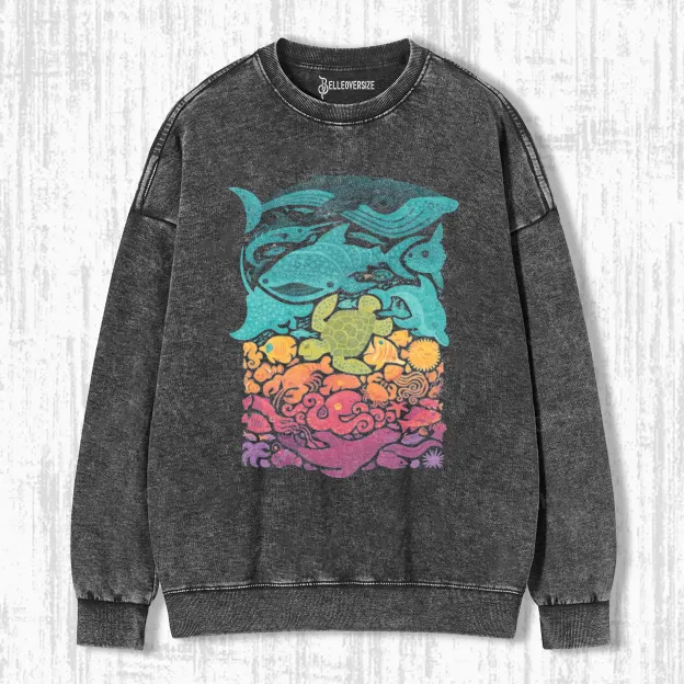 AQUATIC SPECTRUM SWEATSHIRTS