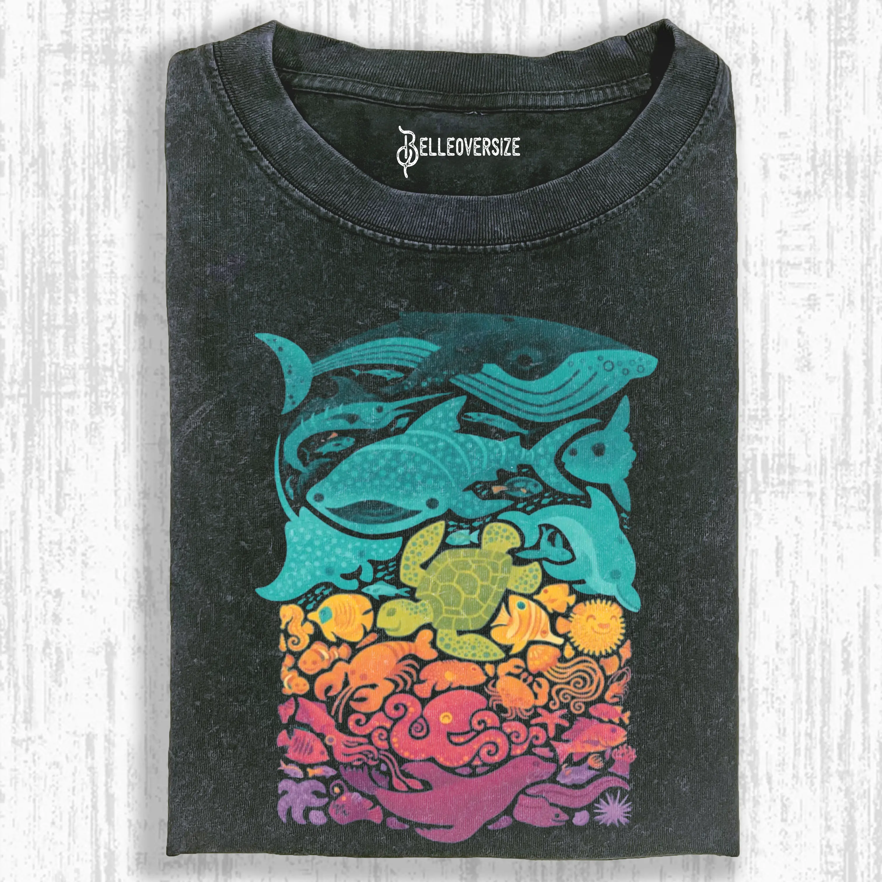 AQUATIC SPECTRUM  T-SHIRT