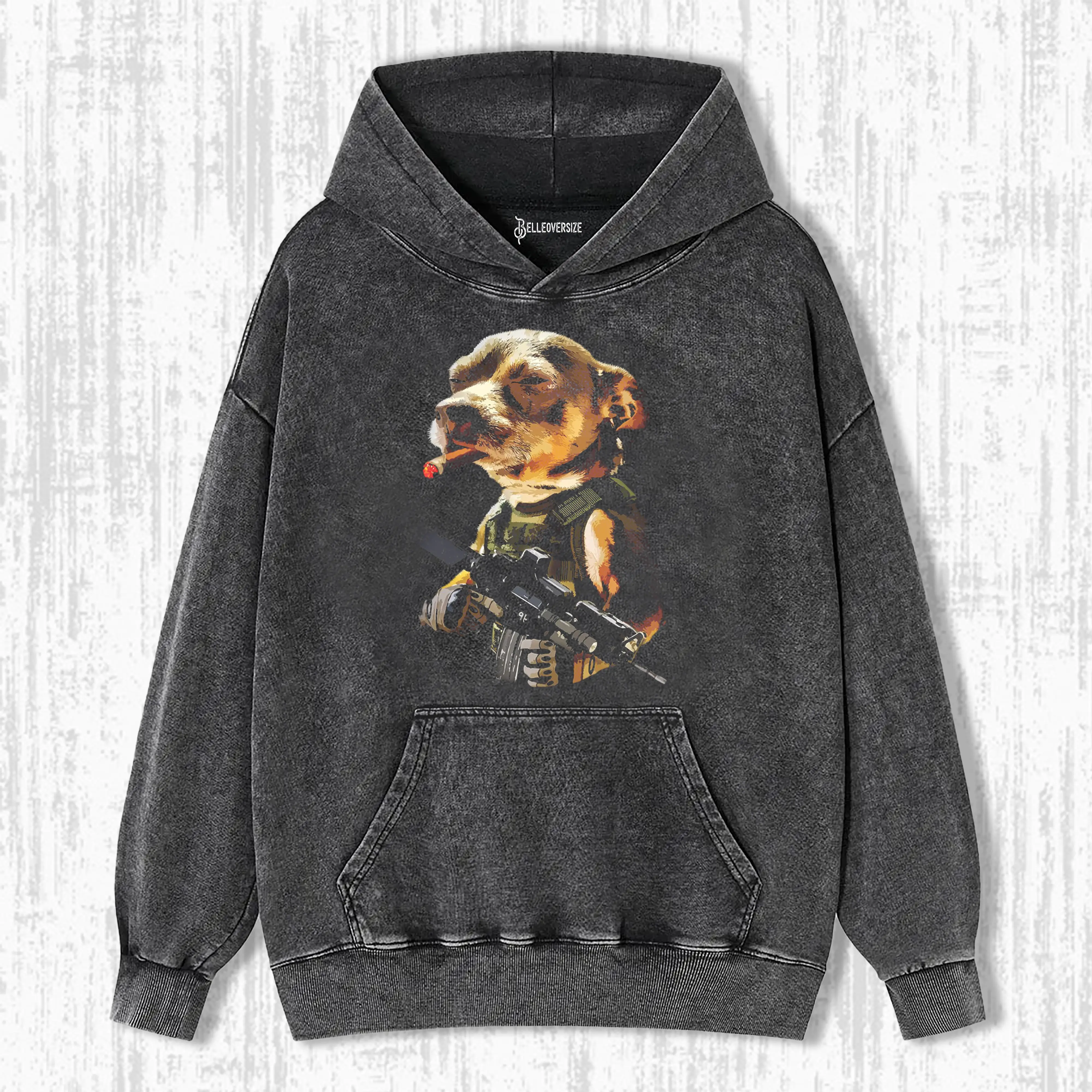 ARMEE PITBULL ZIGARRE BADASS HOODIE