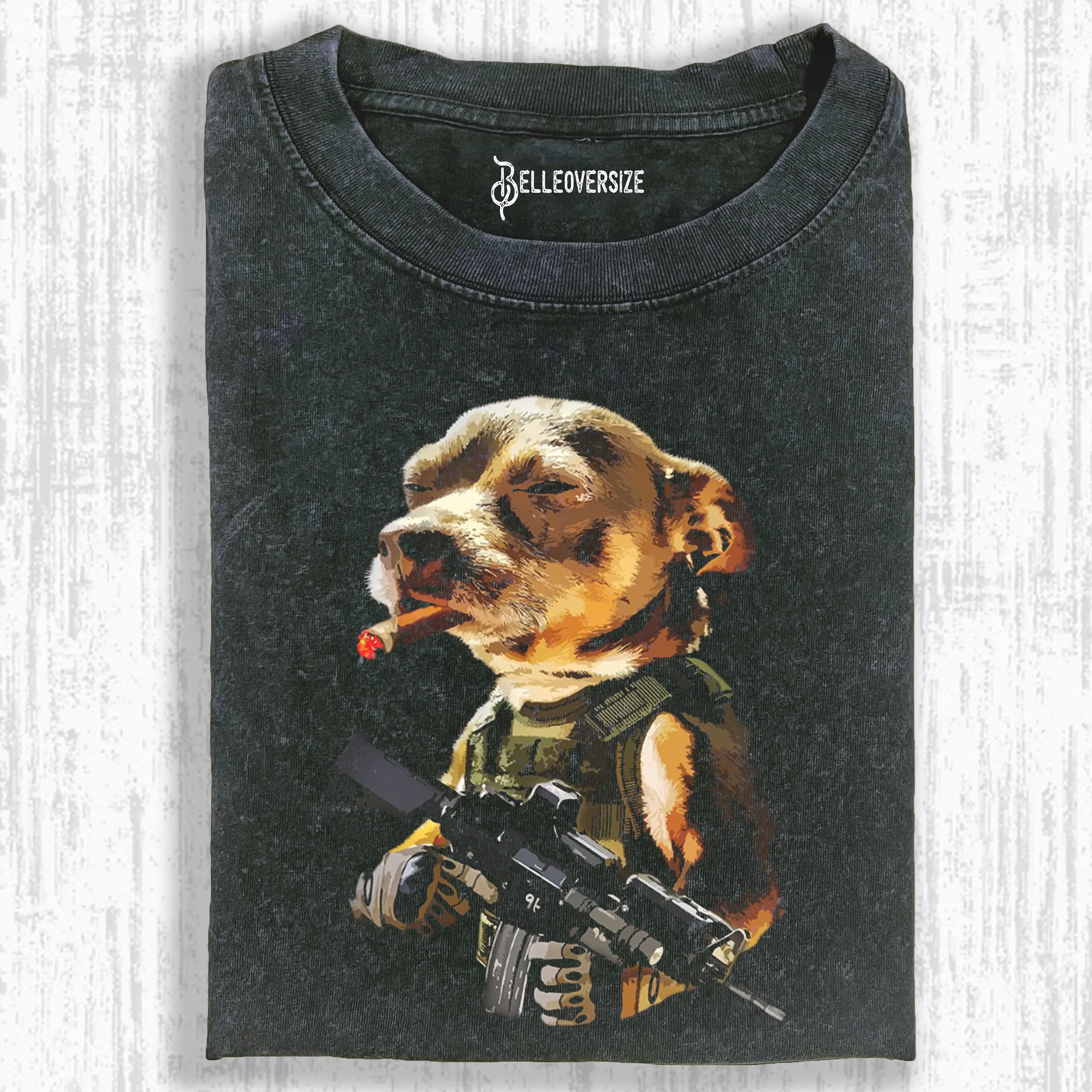 ARMEE PITBULL ZIGARRE BADASS T-SHIRT