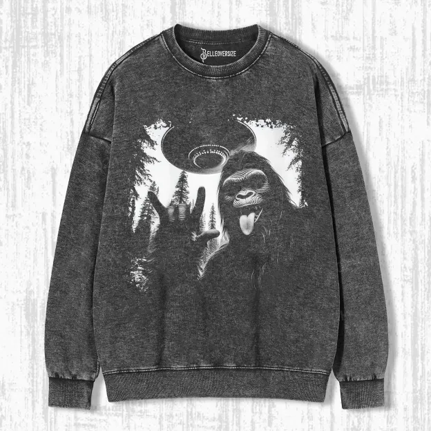 BIGFOOT AND UFO SWEATSHIRTS