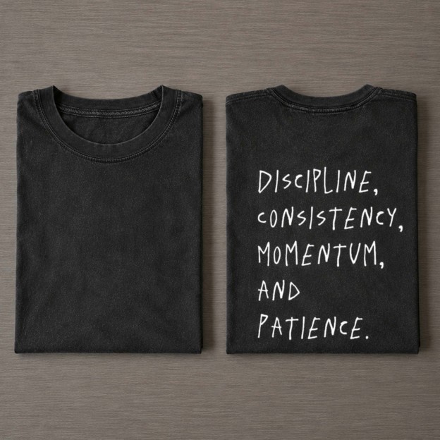 BO DISCIPLINE CONSISTENCY QUOTE T-SHIRT
