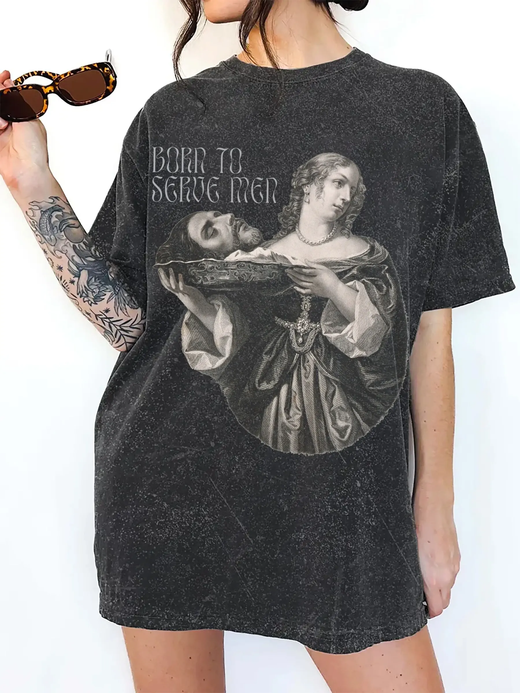 BORN TO SERVE MEN T-SHIRT