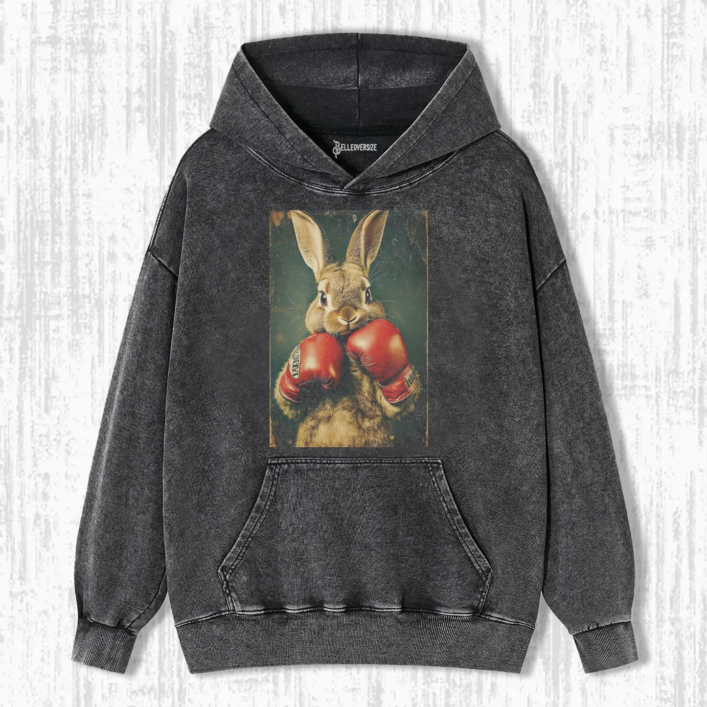 BOXING RABBIT HOODIE
