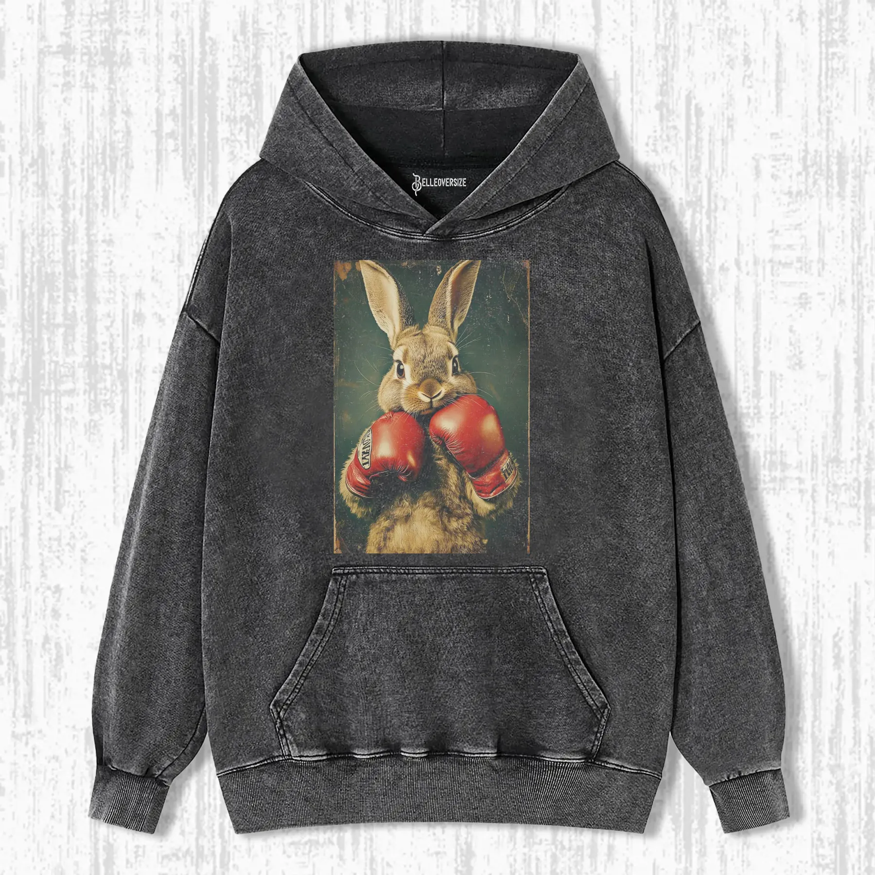 BOXING RABBIT HOODIE