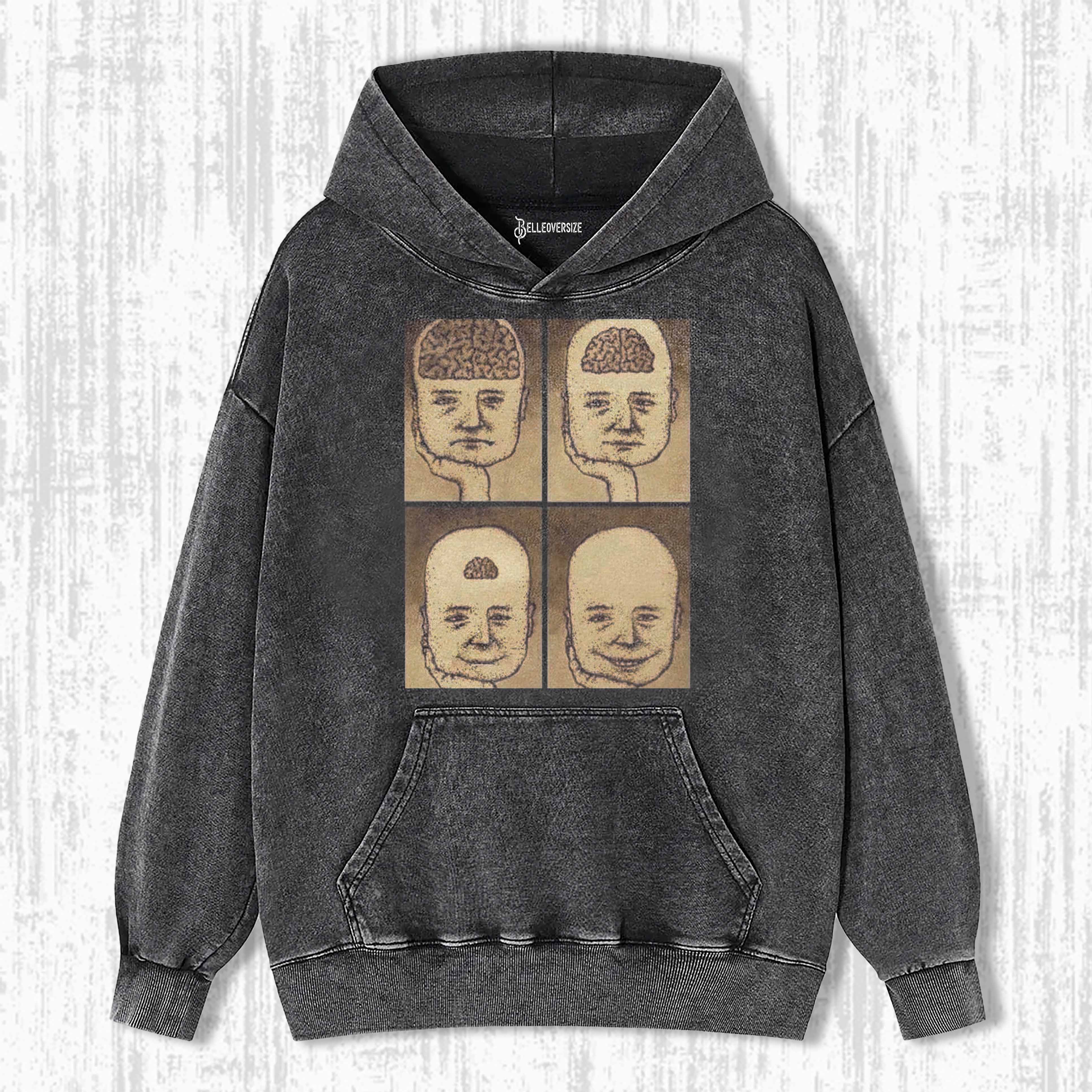 BRAIN DEGENERATION VIBES  HOODIE
