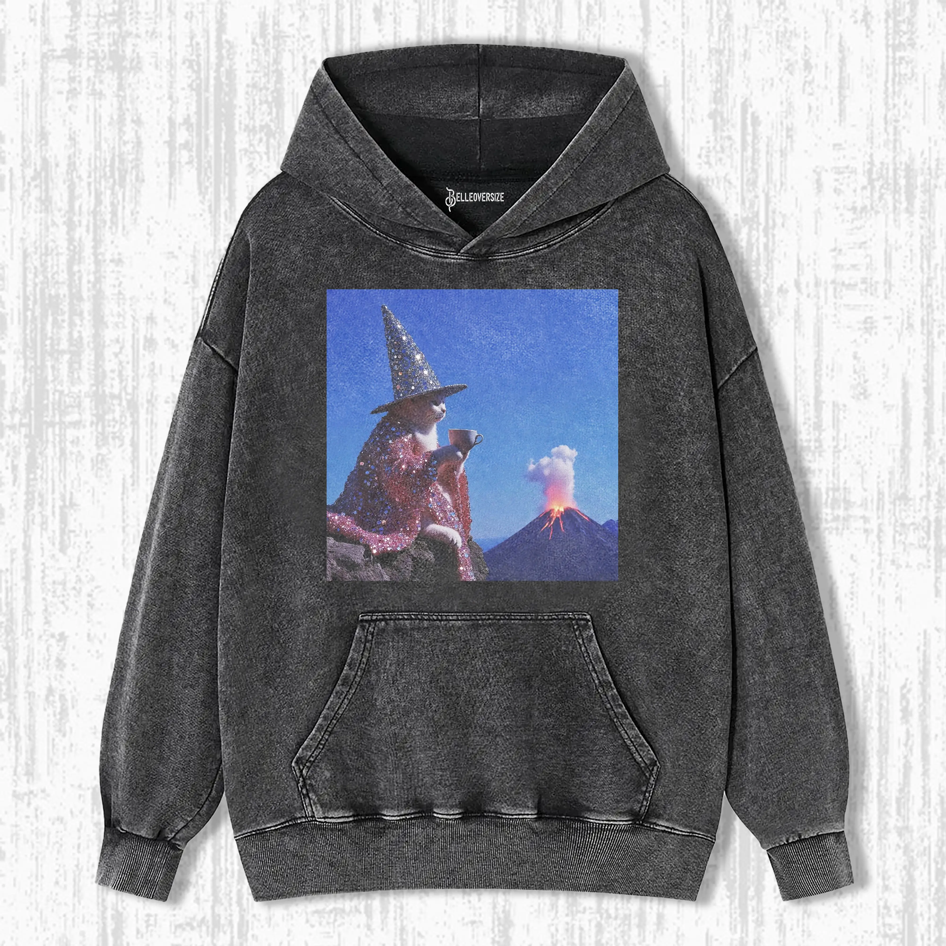 CALM AND COLLECTED CAT  HOODIE