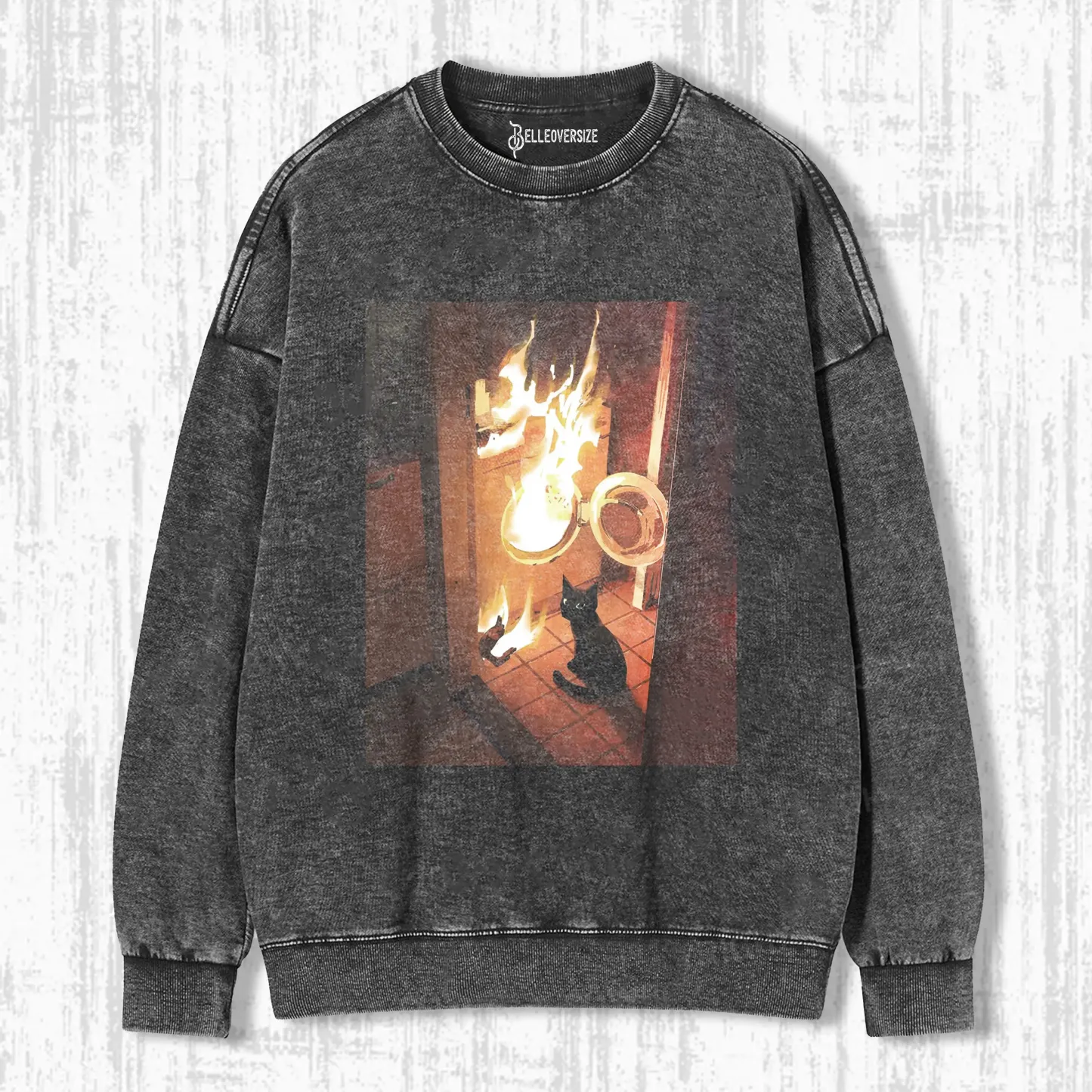 CALM AND COLLECTED CAT SWEATSHIRTS