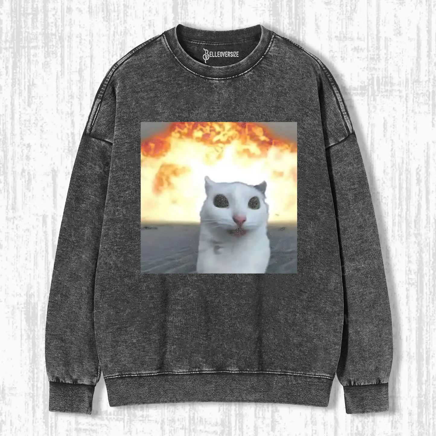 CALM AND COLLECTED CAT SWEATSHIRTS