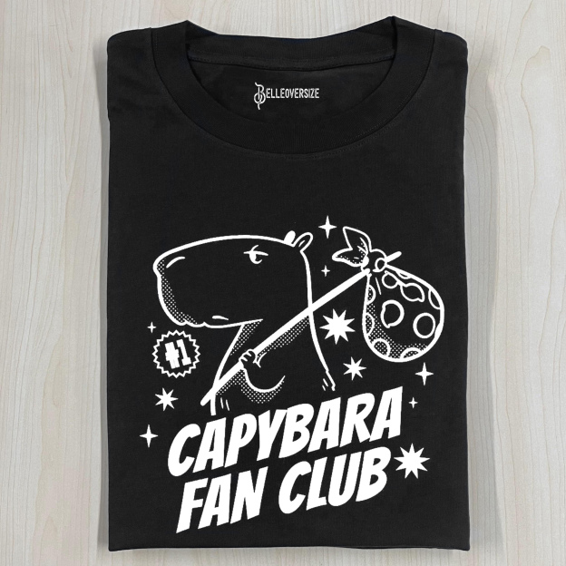 CAPYBARA FAN CLUB  T-SHIRT