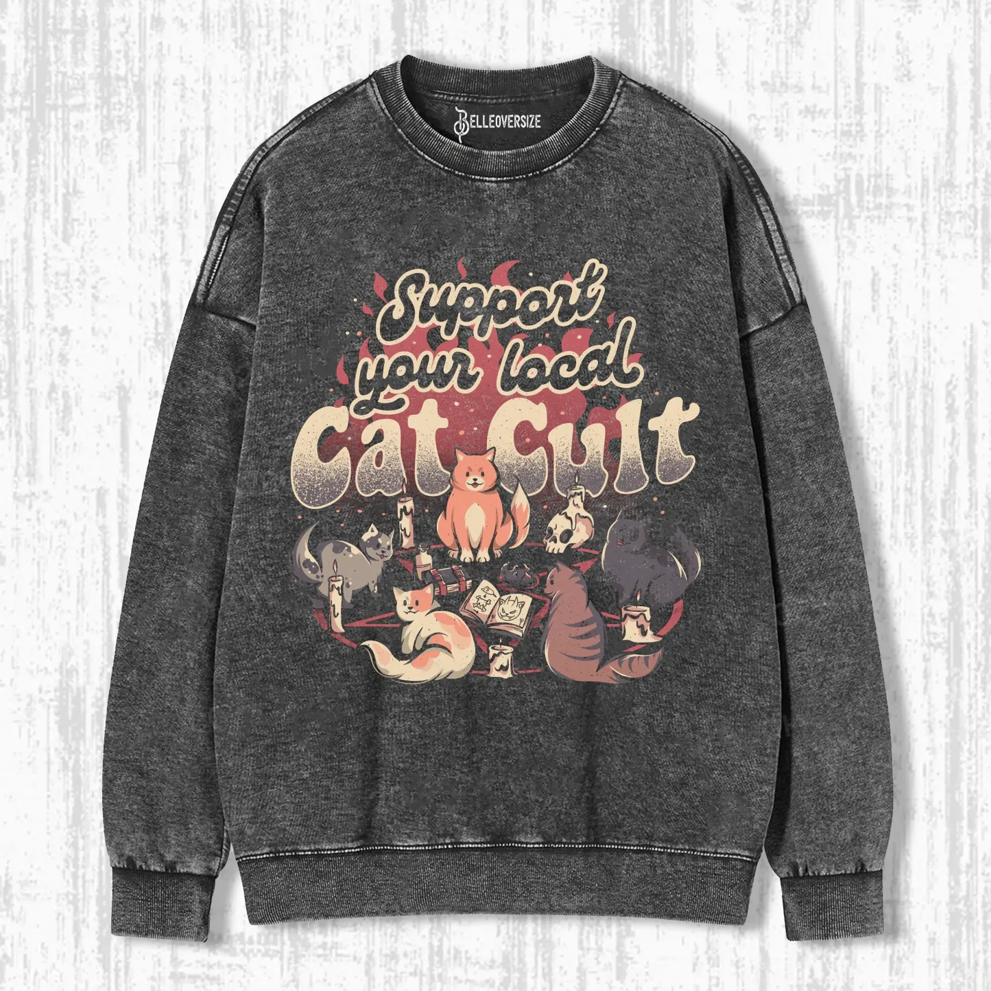 CAT CULT SWEATSHIRTS