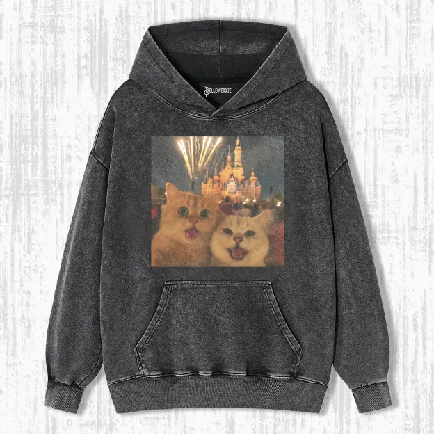 CAT SELFIE HOODIE