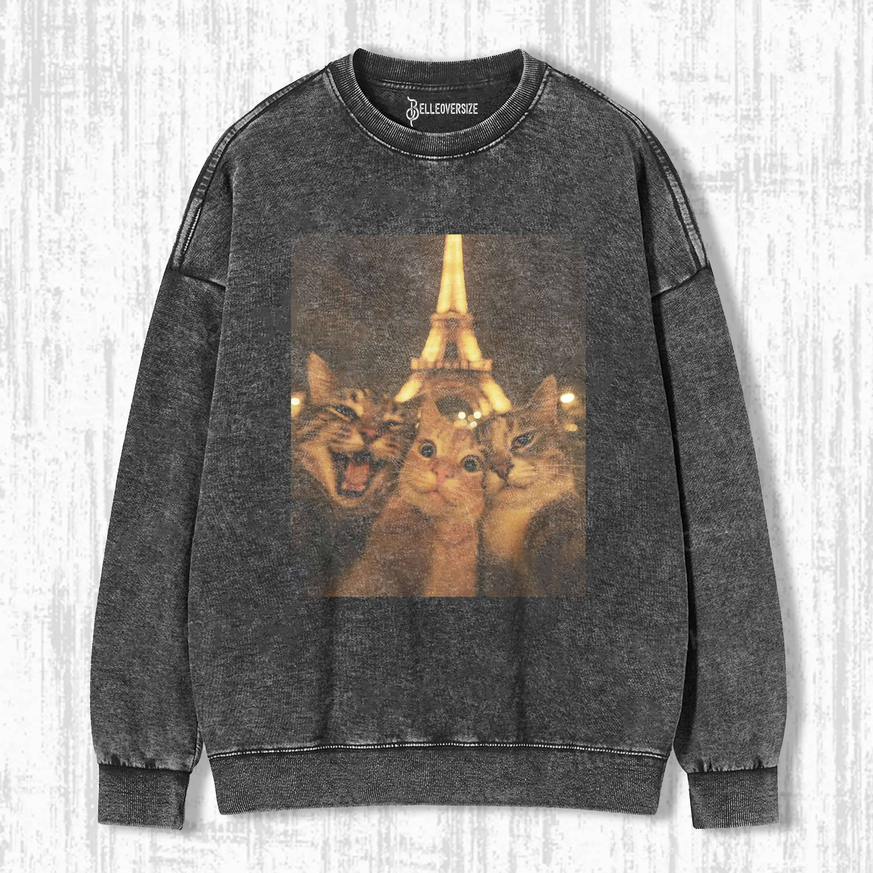 CAT SELFIE SWEATSHIRTS