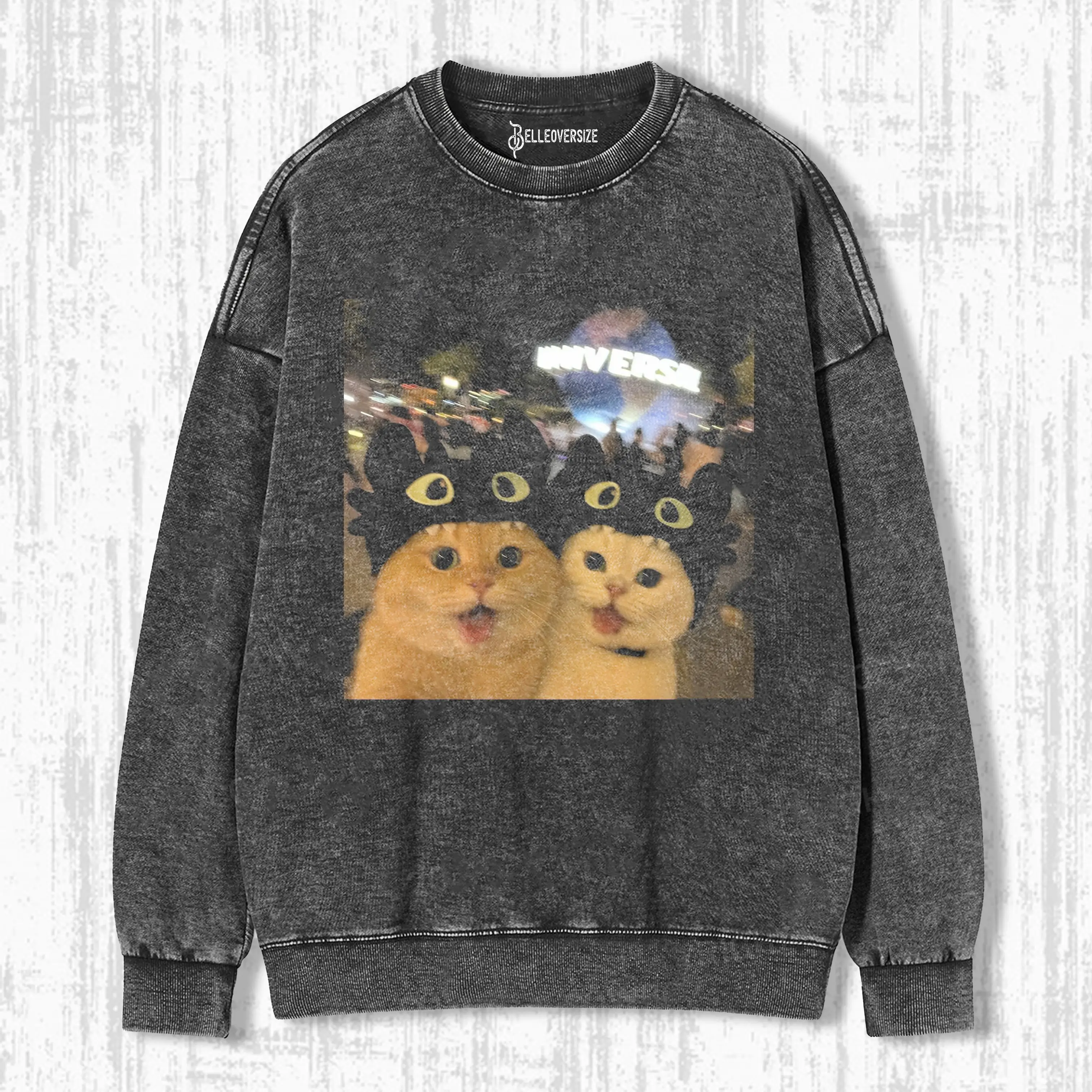 CAT SELFIE SWEATSHIRTS