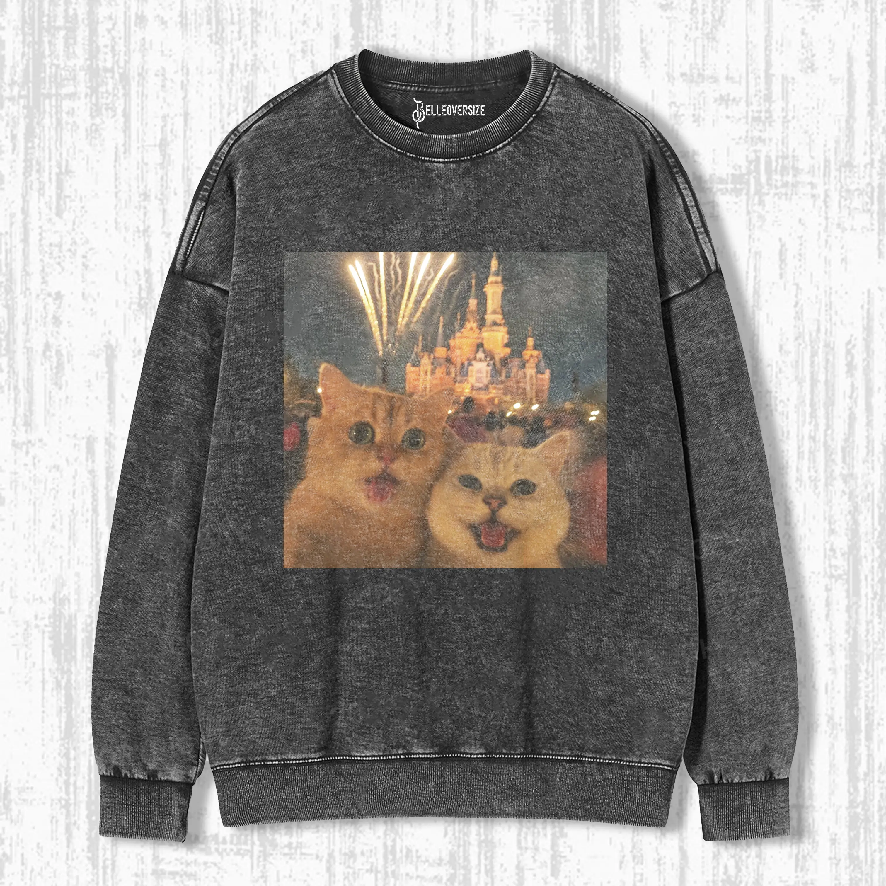 CAT SELFIE SWEATSHIRTS