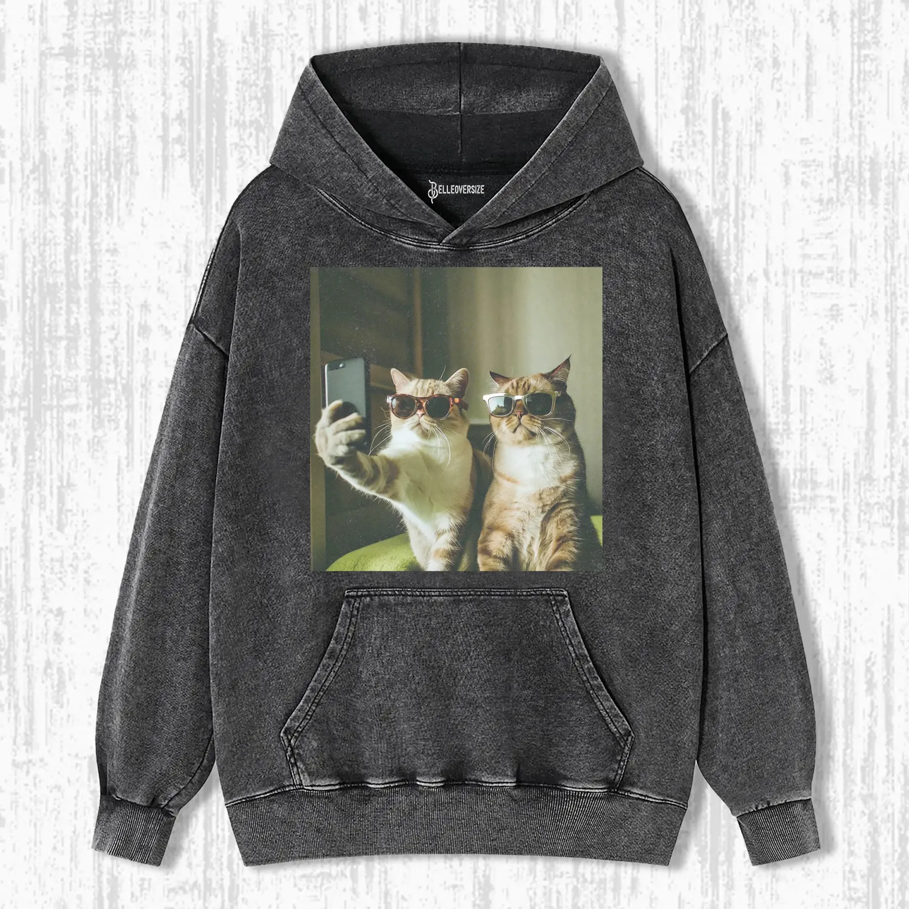 CAT TAKING A SELFIE HOODIE