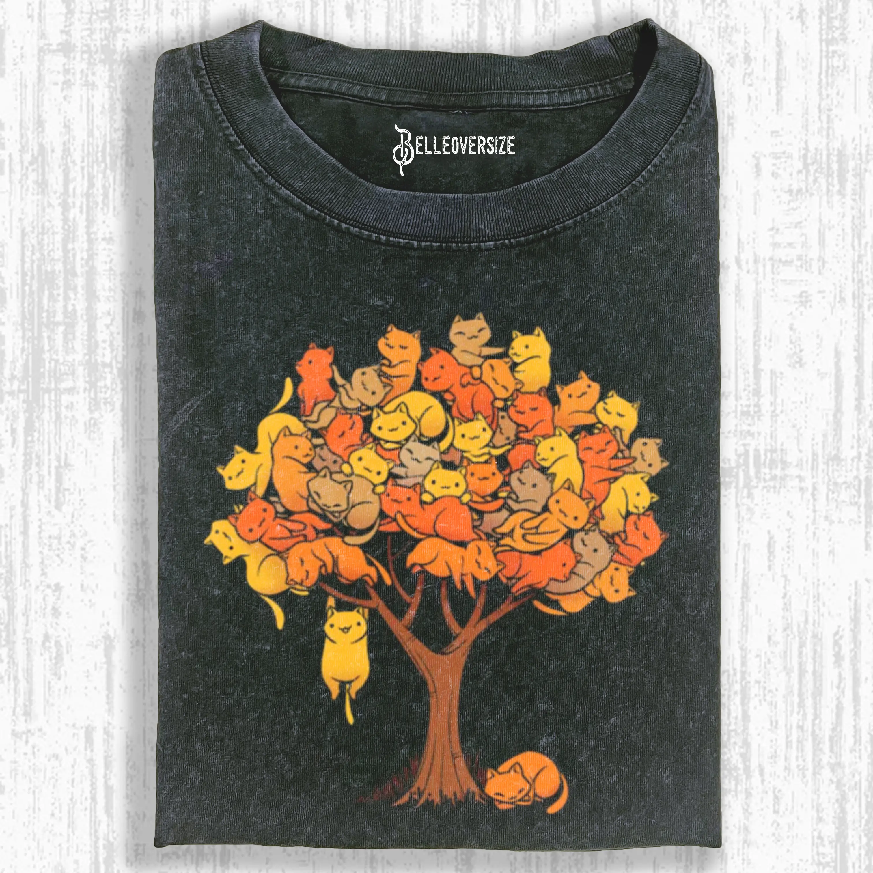 CAT TREE  T-SHIRT 