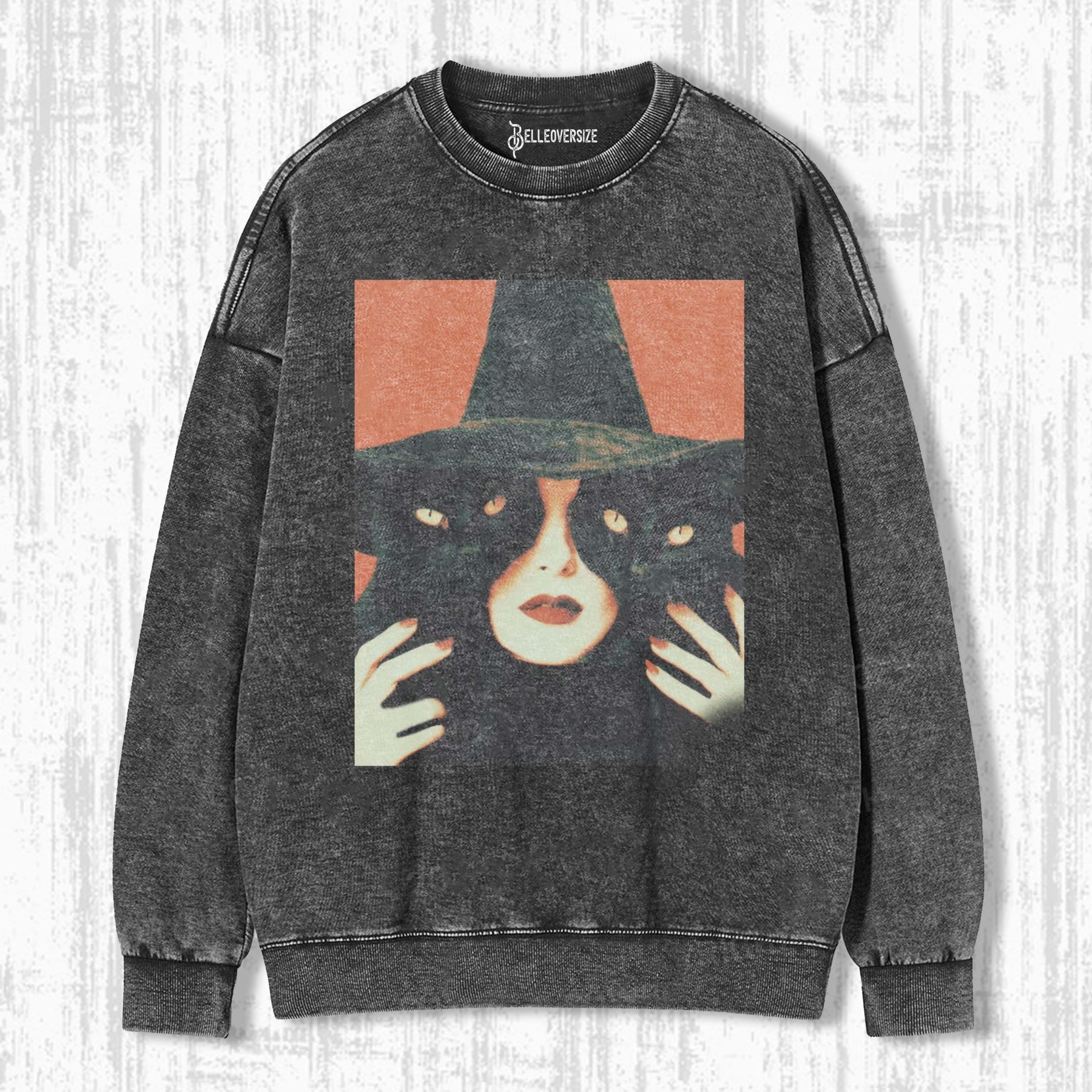 CAT WITCH SWEATSHIRTS