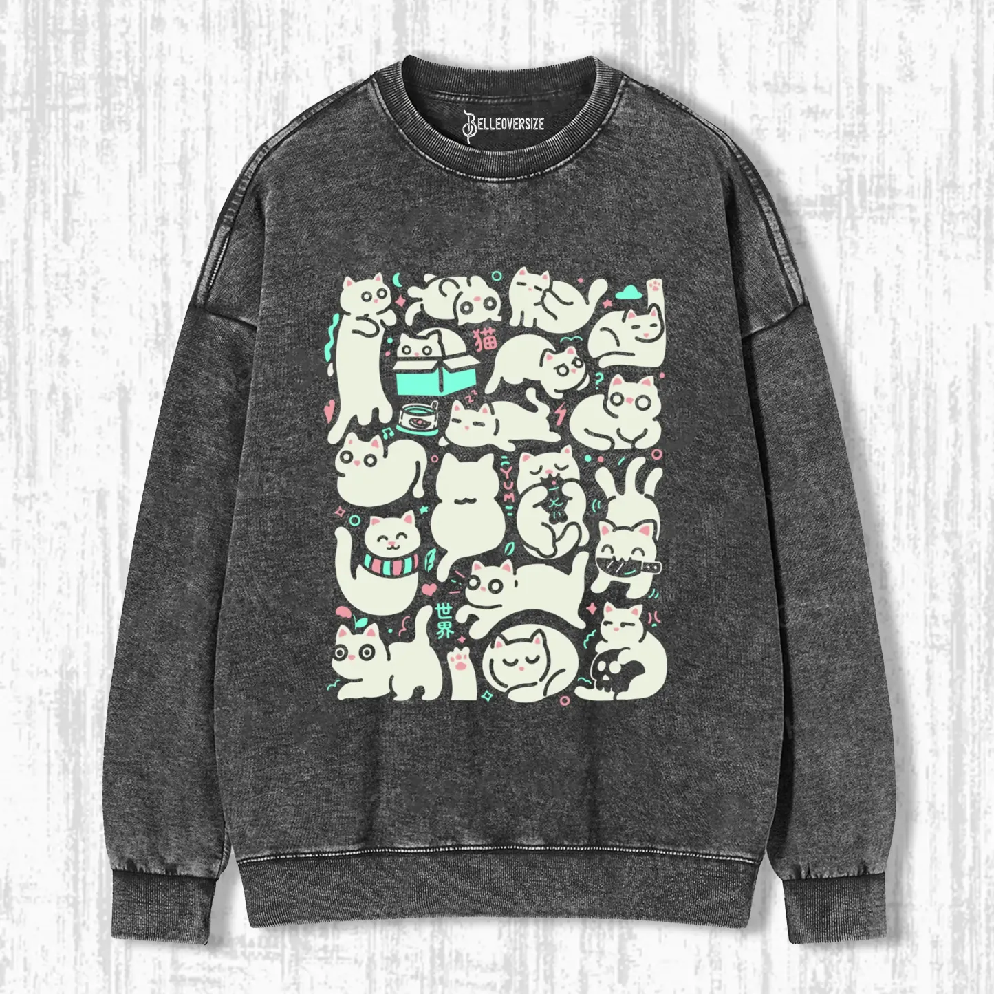 CATS WORLD SWEATSHIRTS