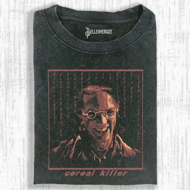 CEREAL KILLER HACKERS T-SHIRT