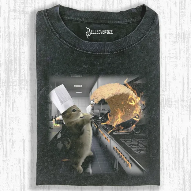 CHEF CAT T-SHIRT