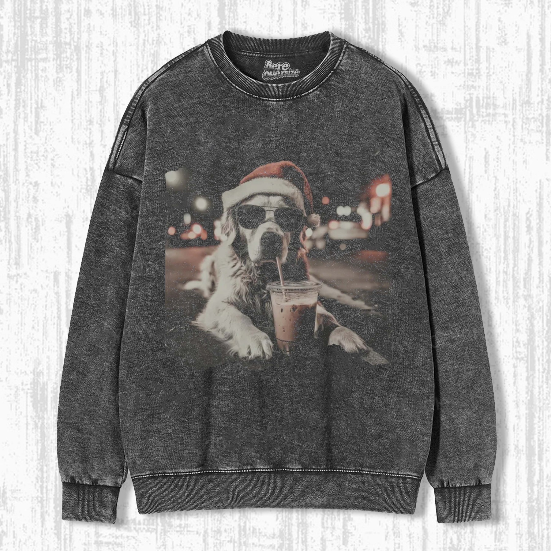 CHRISTMAS DOG MEME T-SHIRT 
