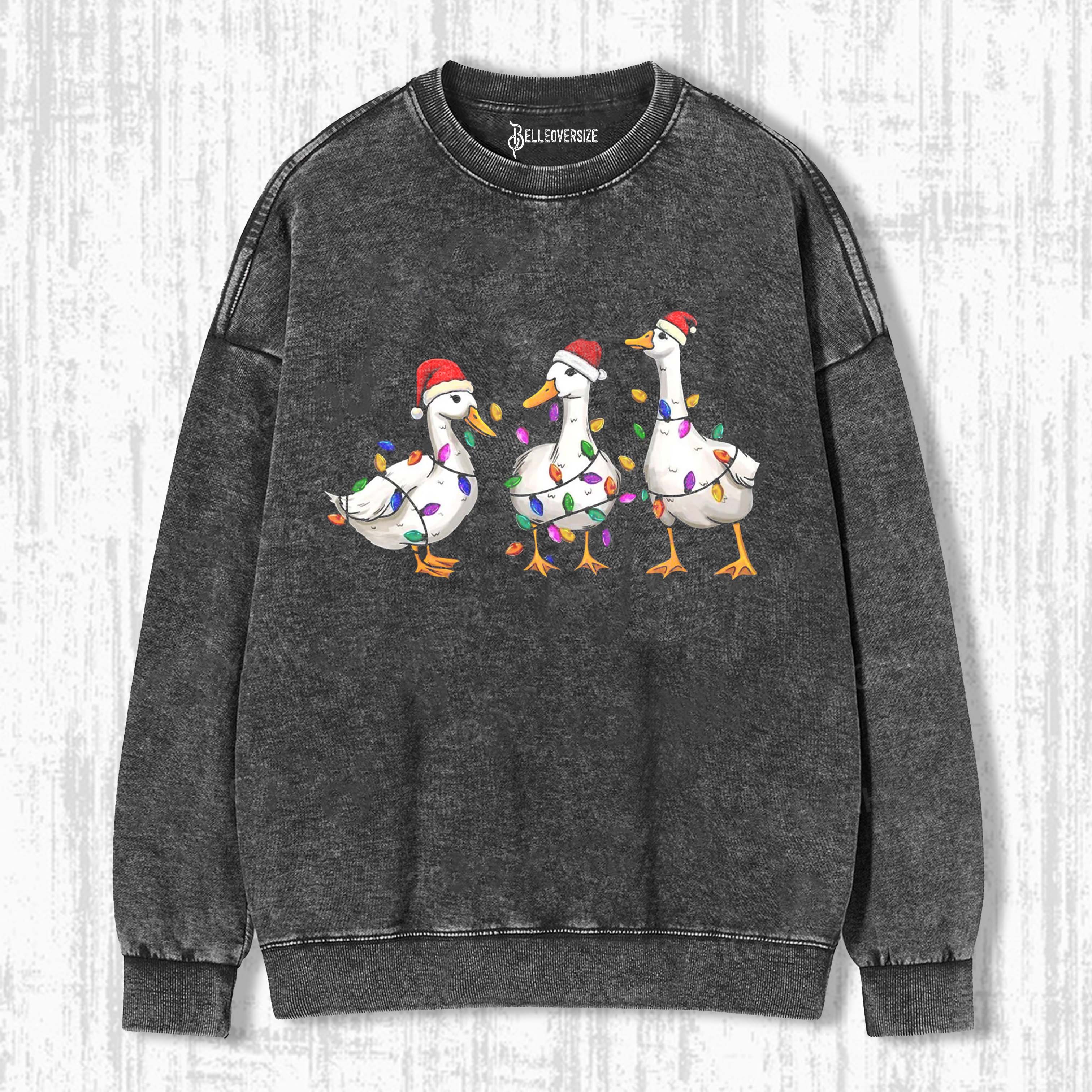 CHRISTMAS DUCKLING SWEATSHIRTS