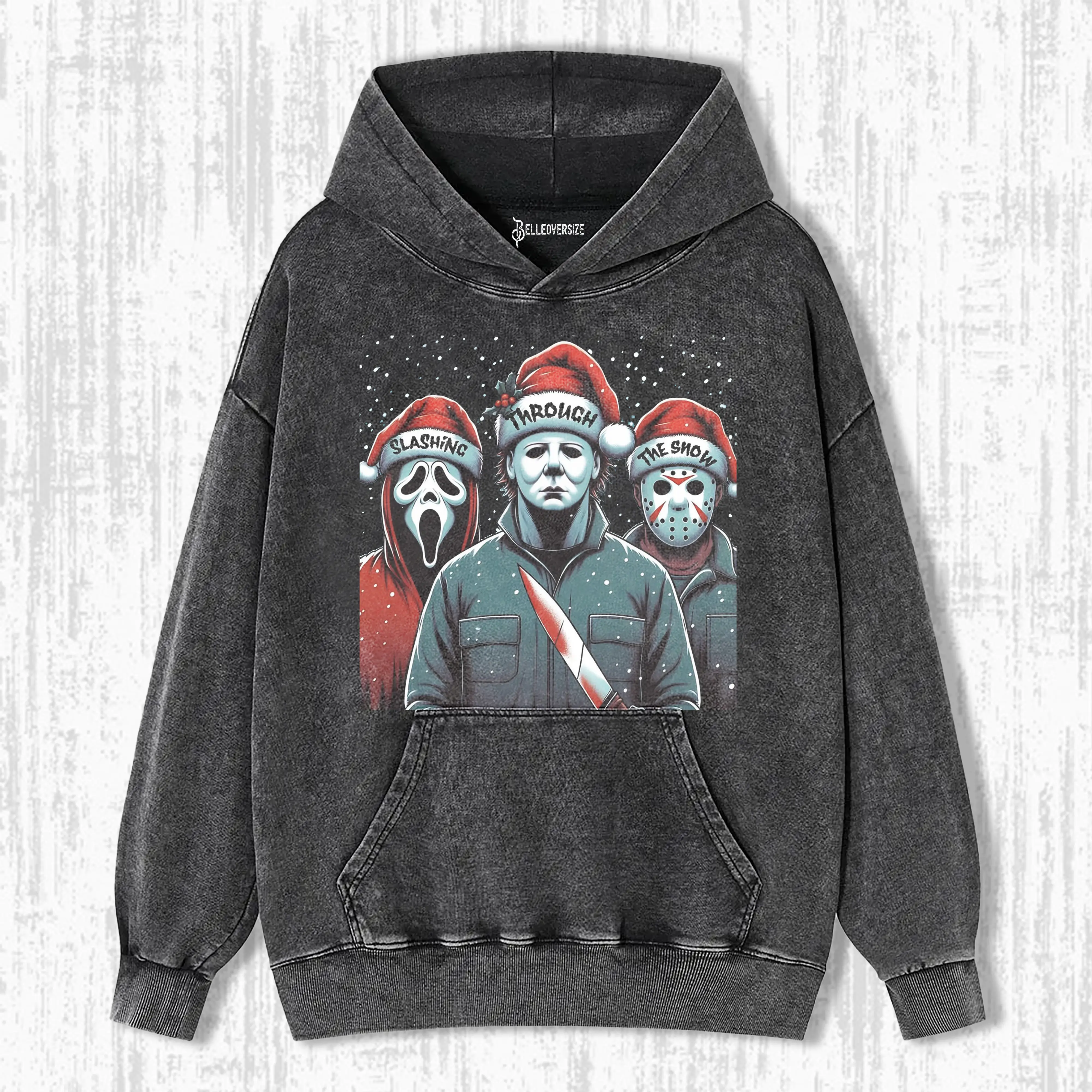 CHRISTMAS MOVIE CHARACTERS HOODIE