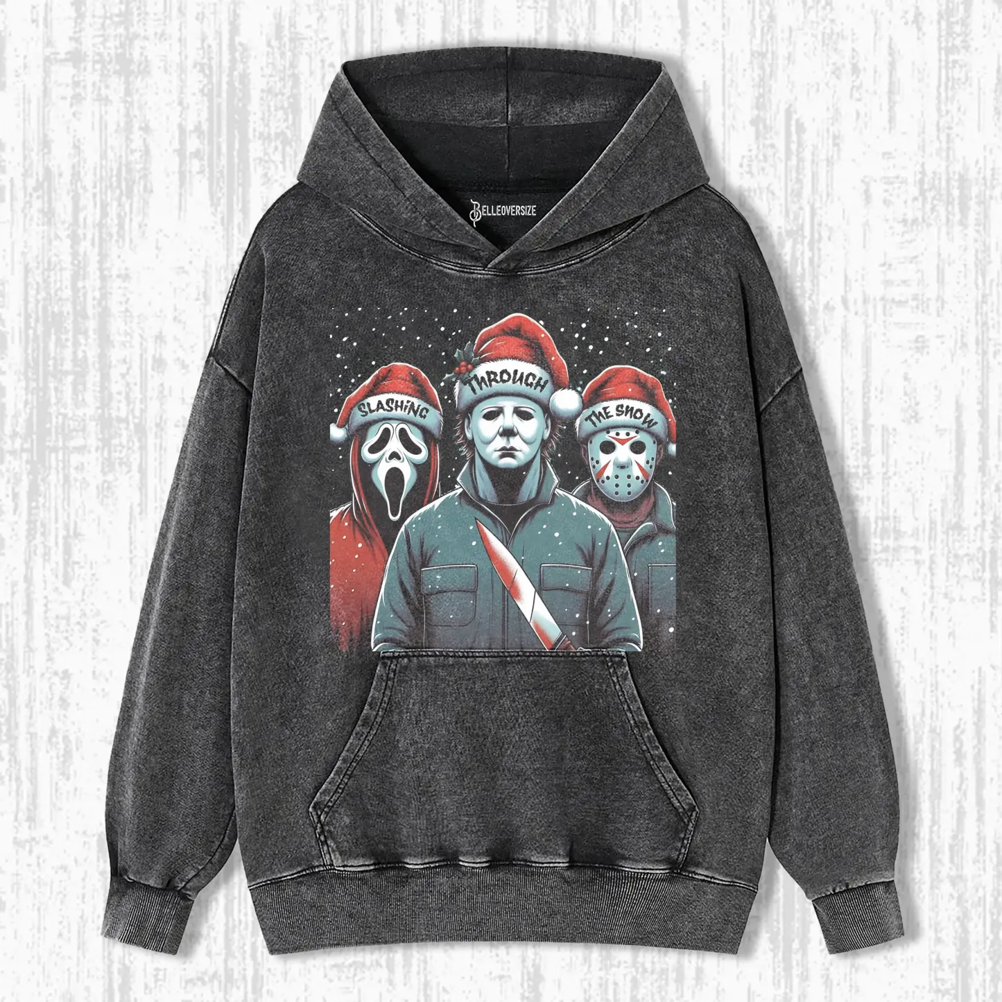 CHRISTMAS MOVIE CHARACTERS HOODIE