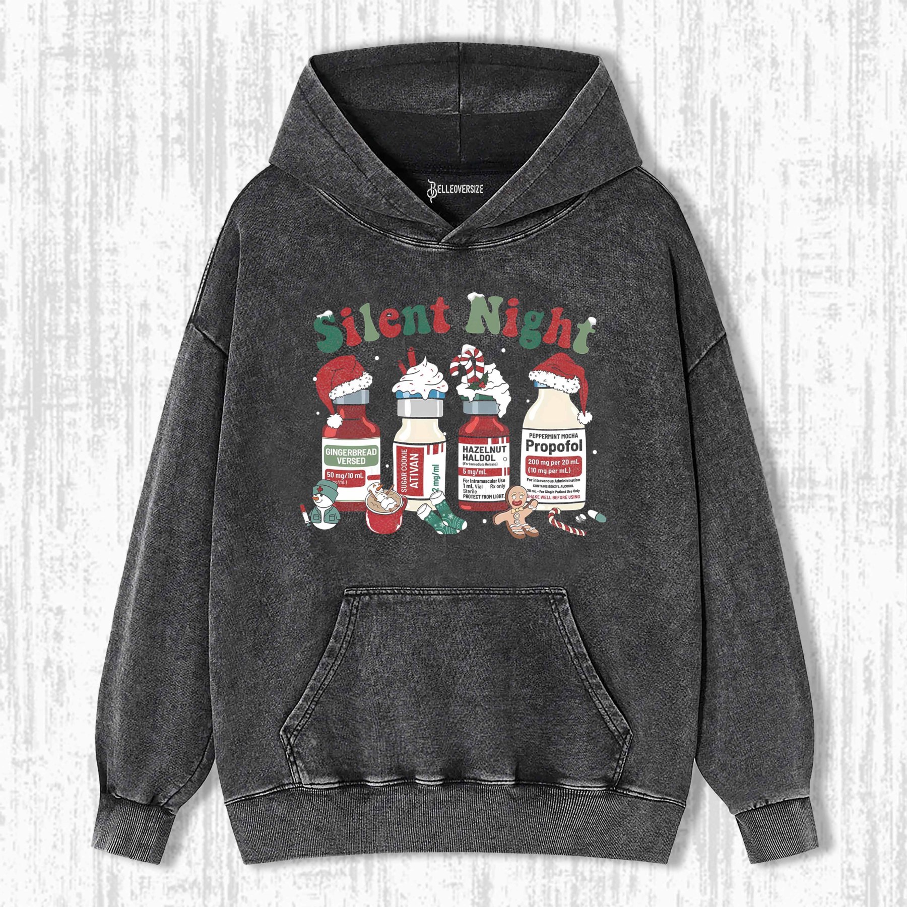 CHRISTMAS NURSE HOODIE