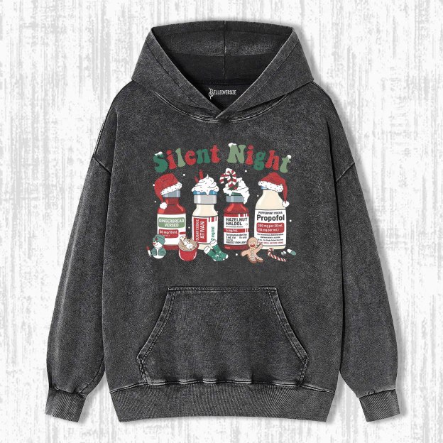 CHRISTMAS NURSE HOODIE